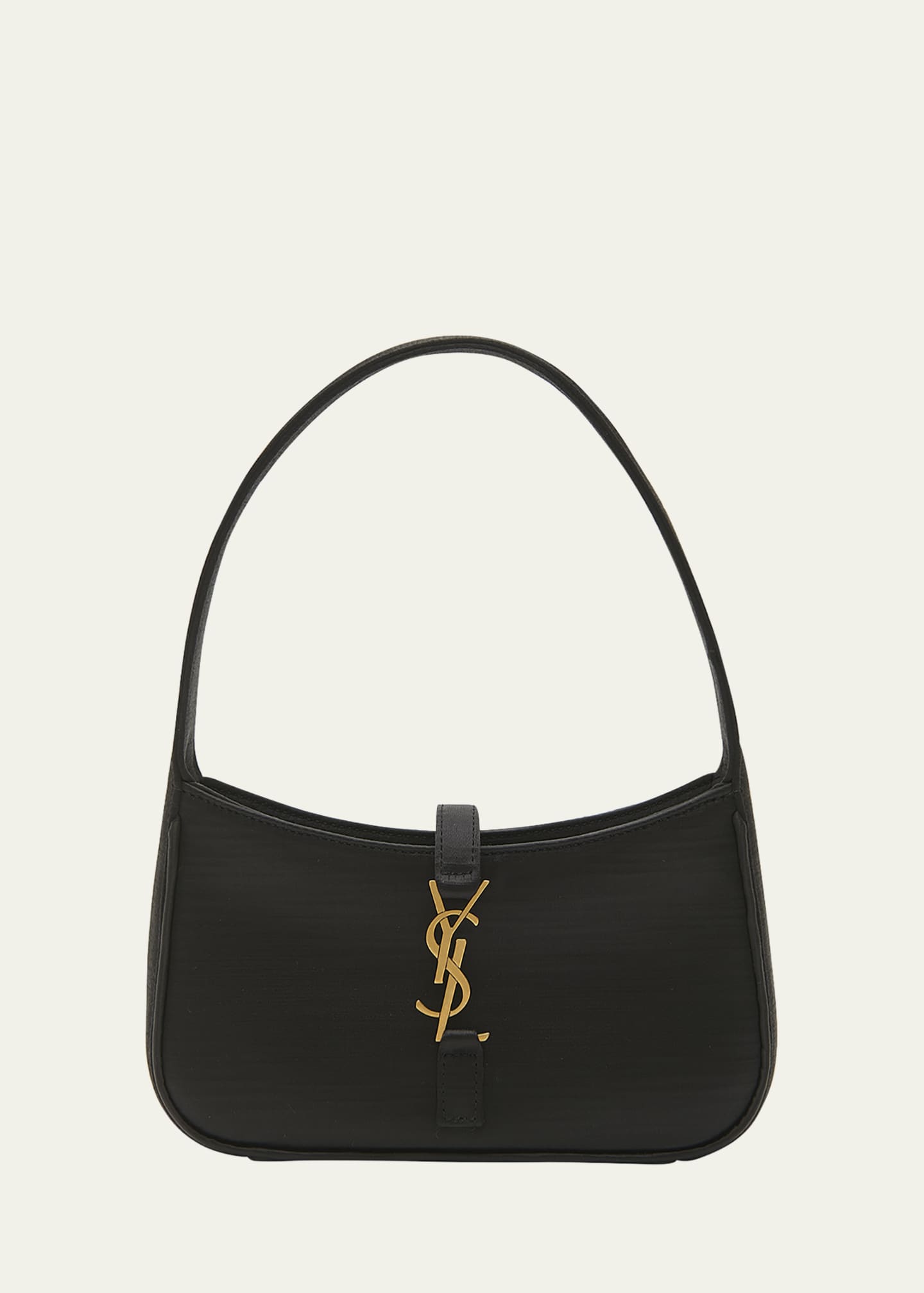 Saint Laurent Le 5 A 7 Mini YSL Shoulder Bag in Satin Bergdorf