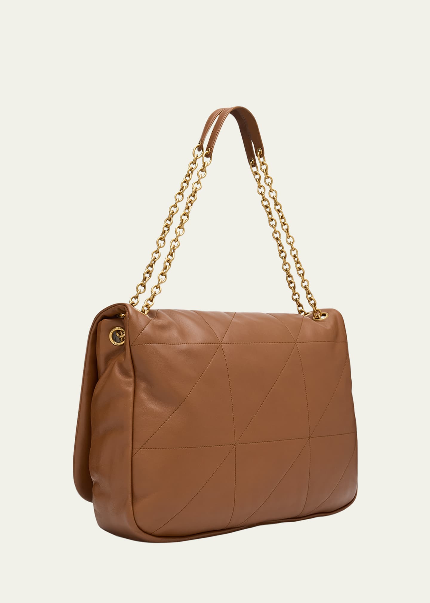 Saint Laurent Jamie 4.3 Maxi YSL Shoulder Bag in Smooth Leather Image 3 of 5
