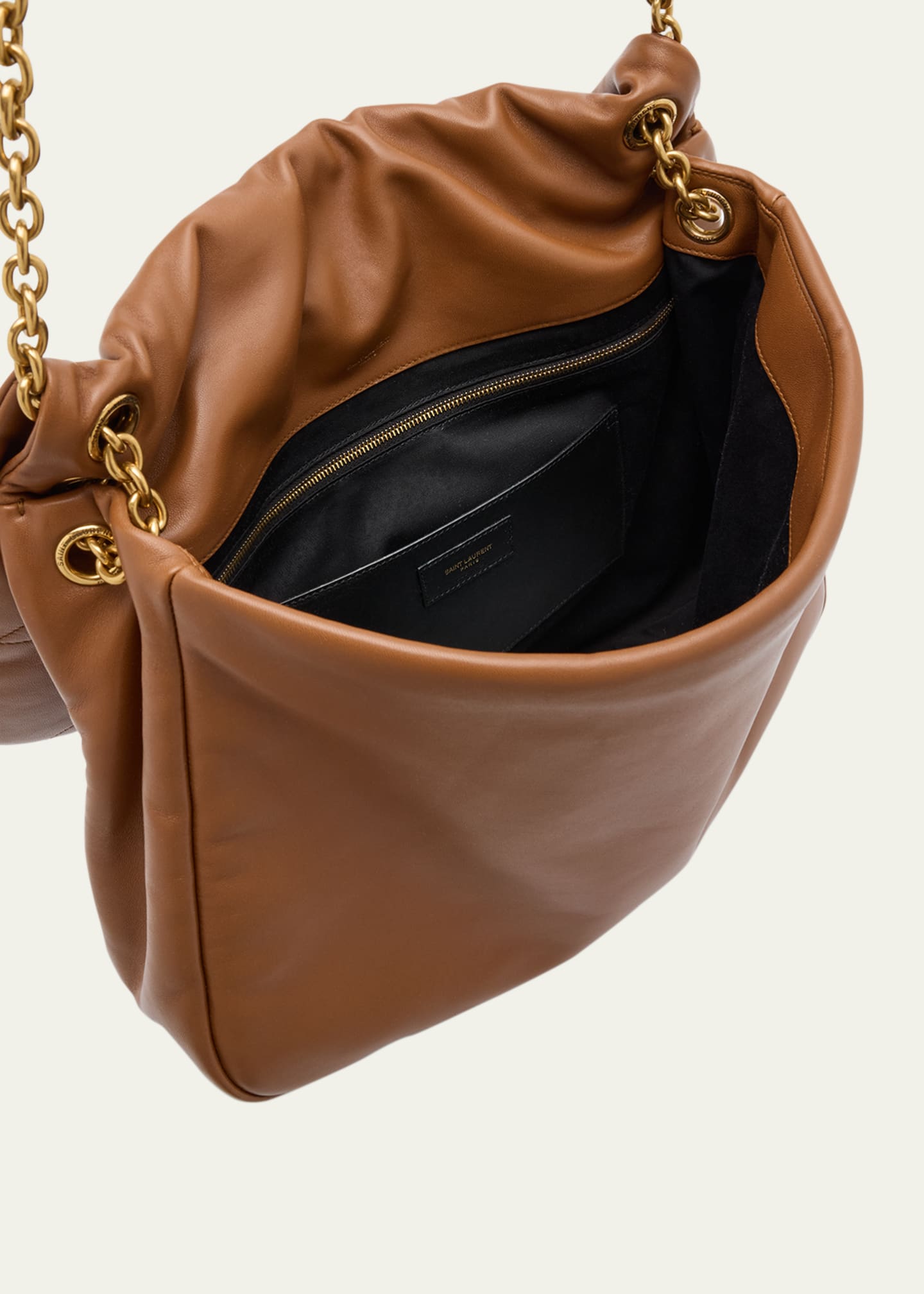 Saint Laurent Jamie 4.3 Maxi YSL Shoulder Bag in Smooth Leather Image 4 of 5