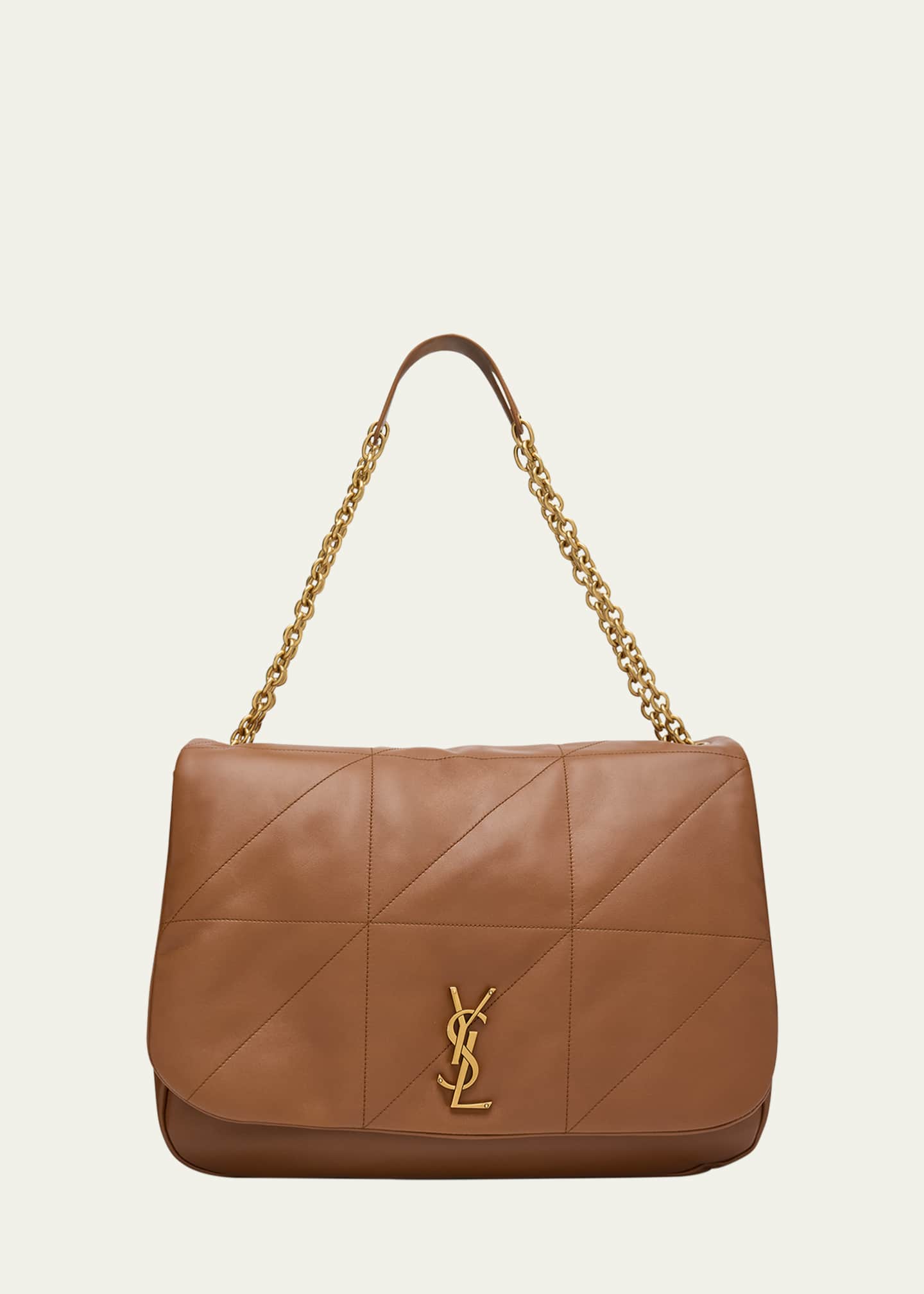 Saint Laurent Jamie 4.3 Maxi YSL Shoulder Bag in Smooth Leather Image 1 of 5