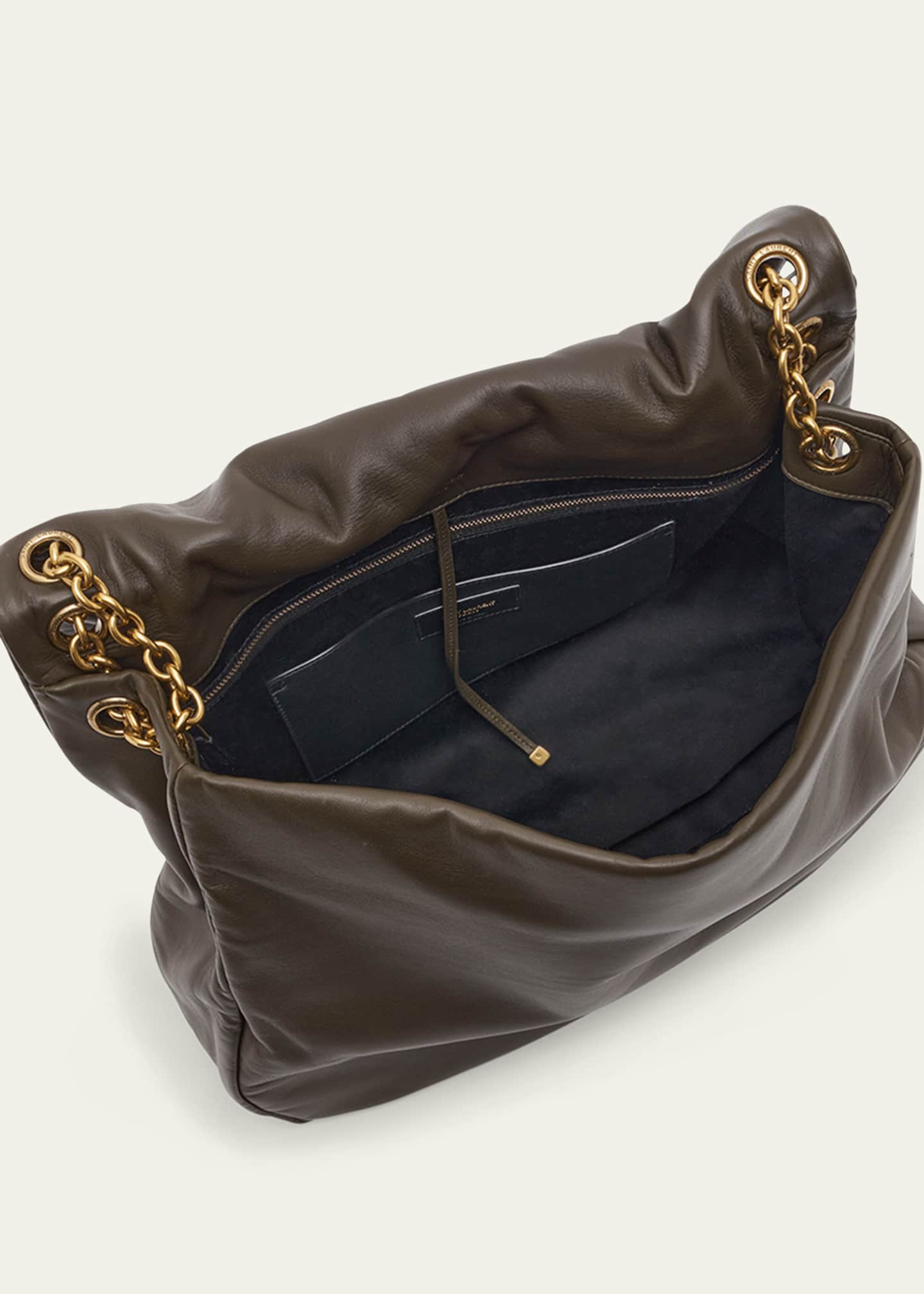Saint Laurent Jamie 4.3 Maxi YSL Shoulder Bag in Smooth Leather Image 4 of 5