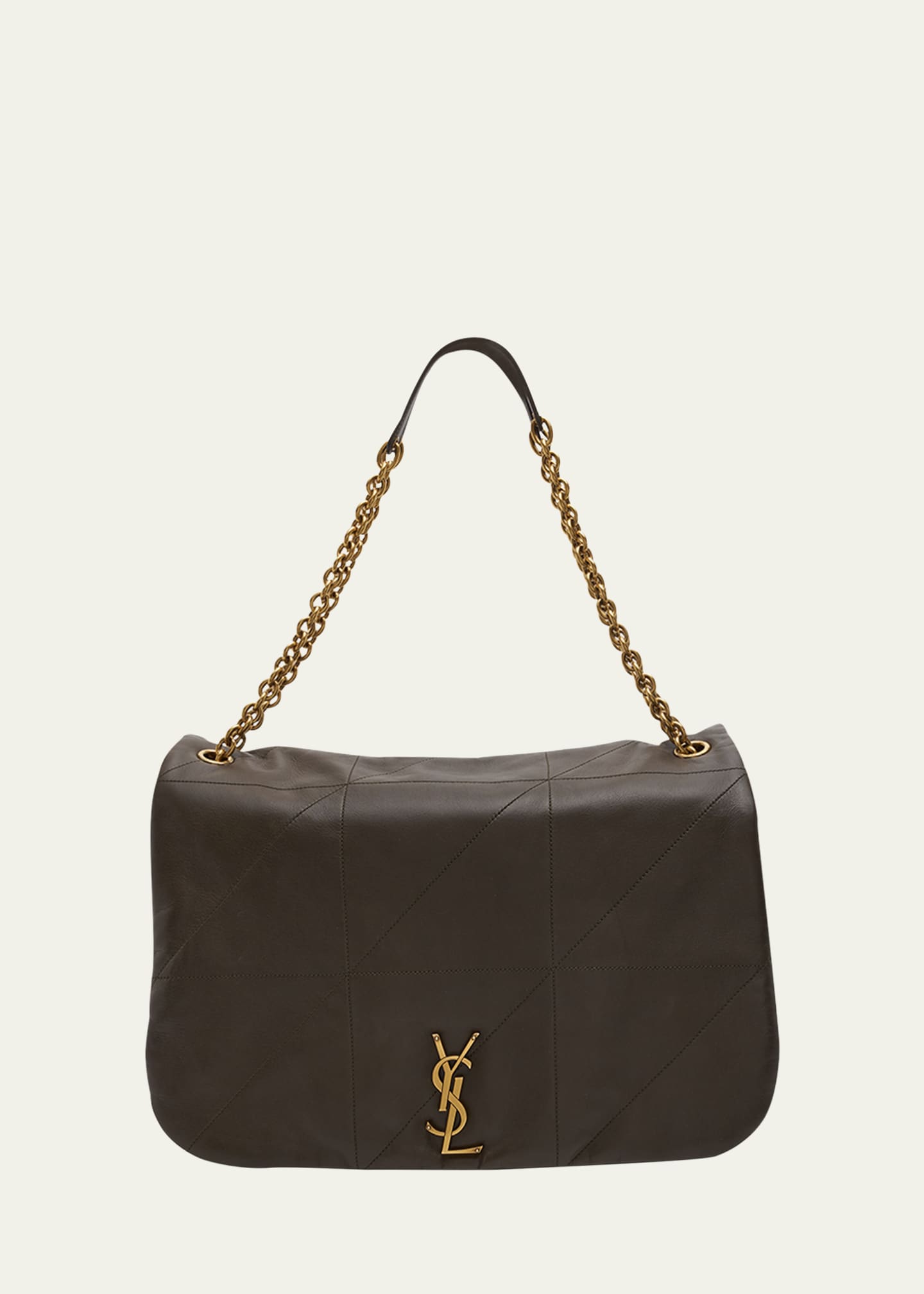 Saint Laurent Jamie 4.3 Maxi YSL Shoulder Bag in Smooth Leather Image 1 of 5