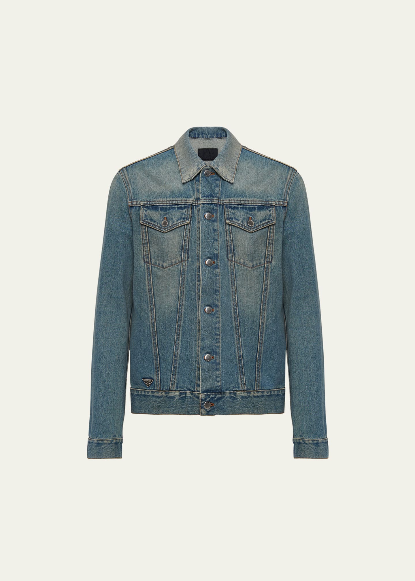 Prada Men s Denim Trucker Jacket