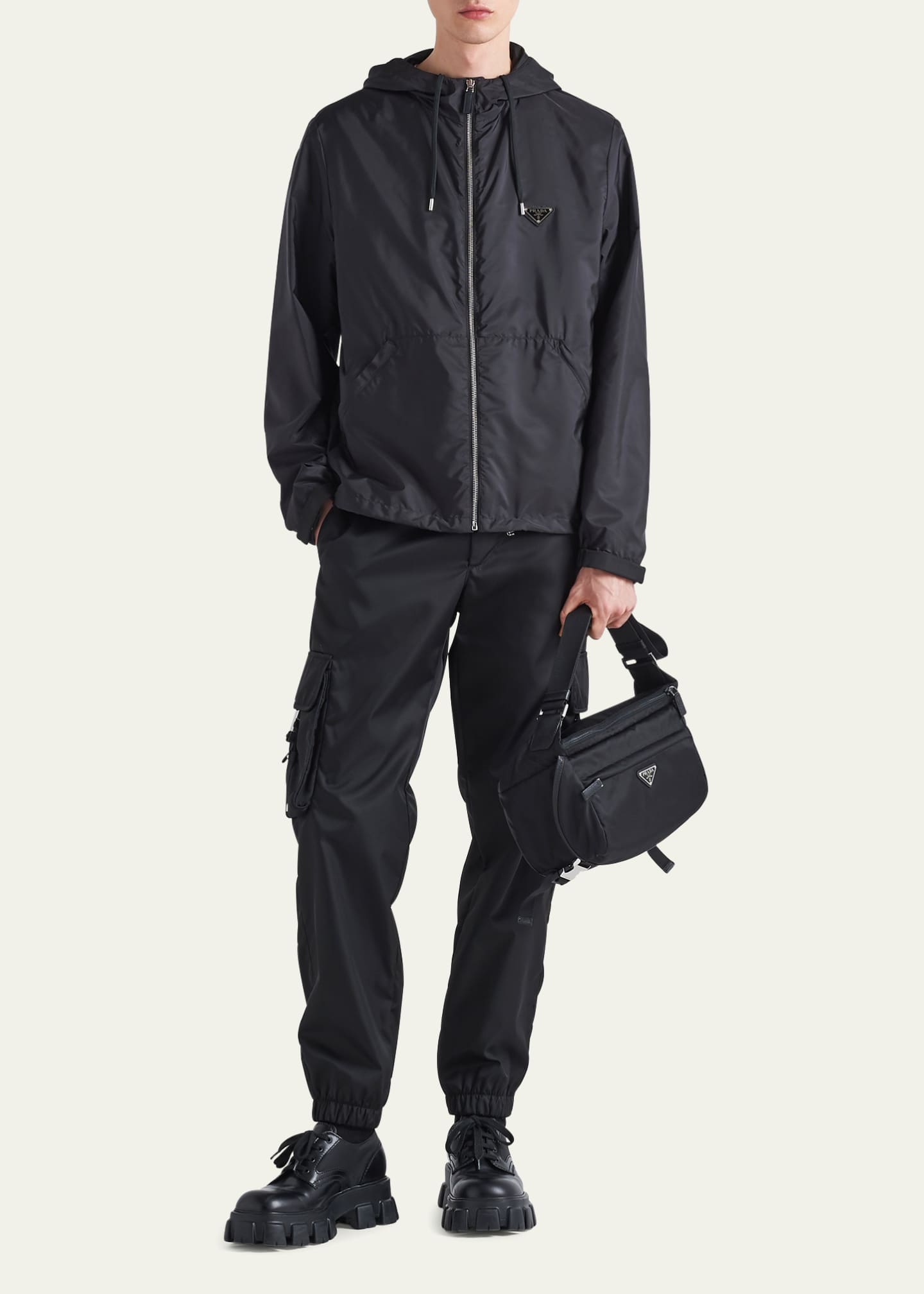 Prada Men's Re-Nylon Blouson Jacket