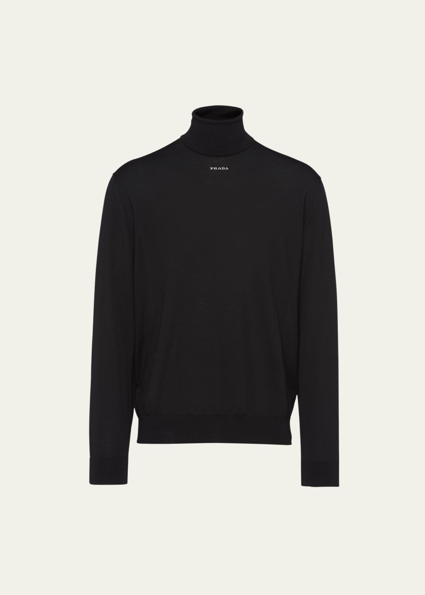 Prada Men s Superfine Wool Turtleneck Sweater Bergdorf Goodman