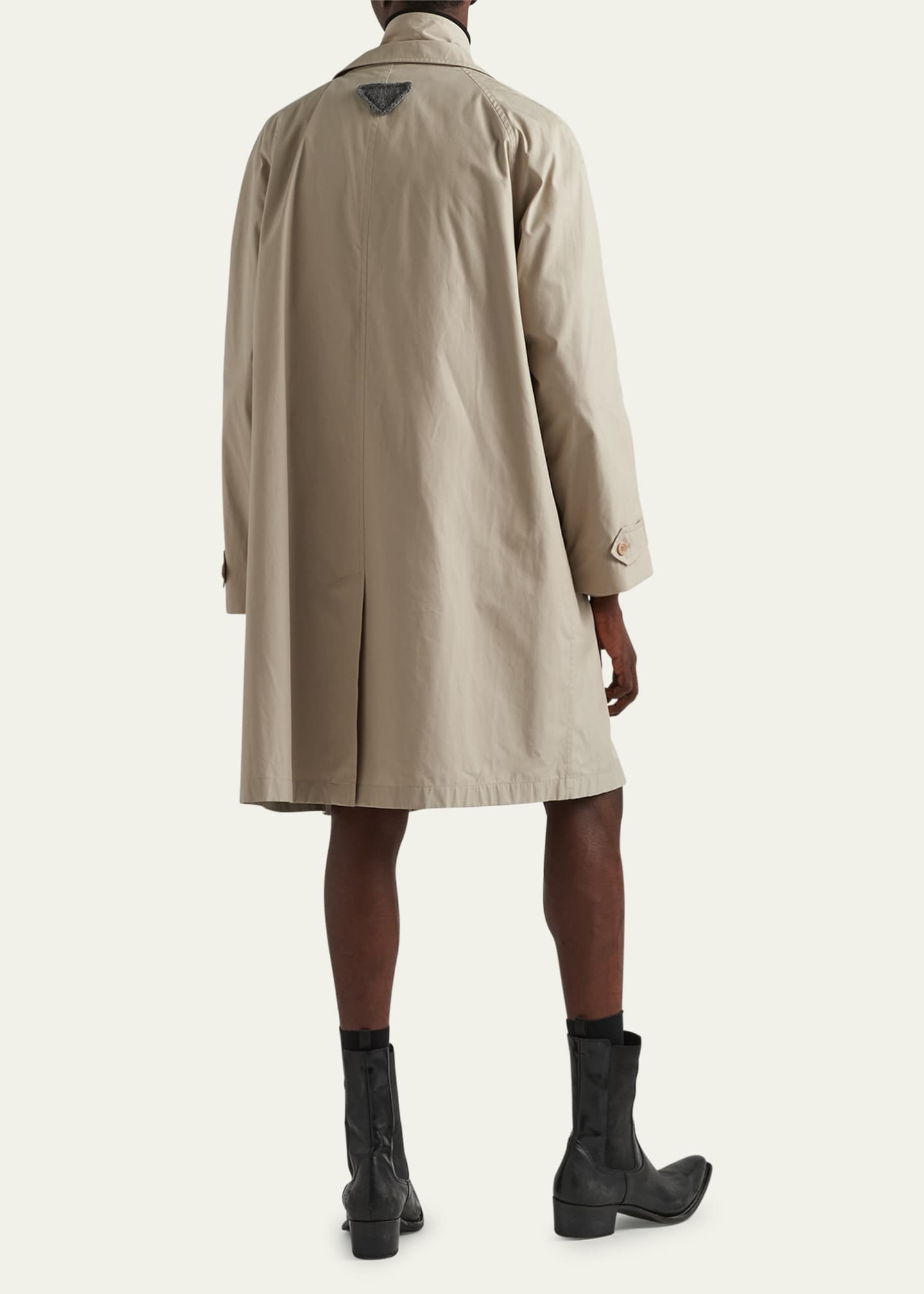 Prada Men s Solid Panama Coat Bergdorf Goodman