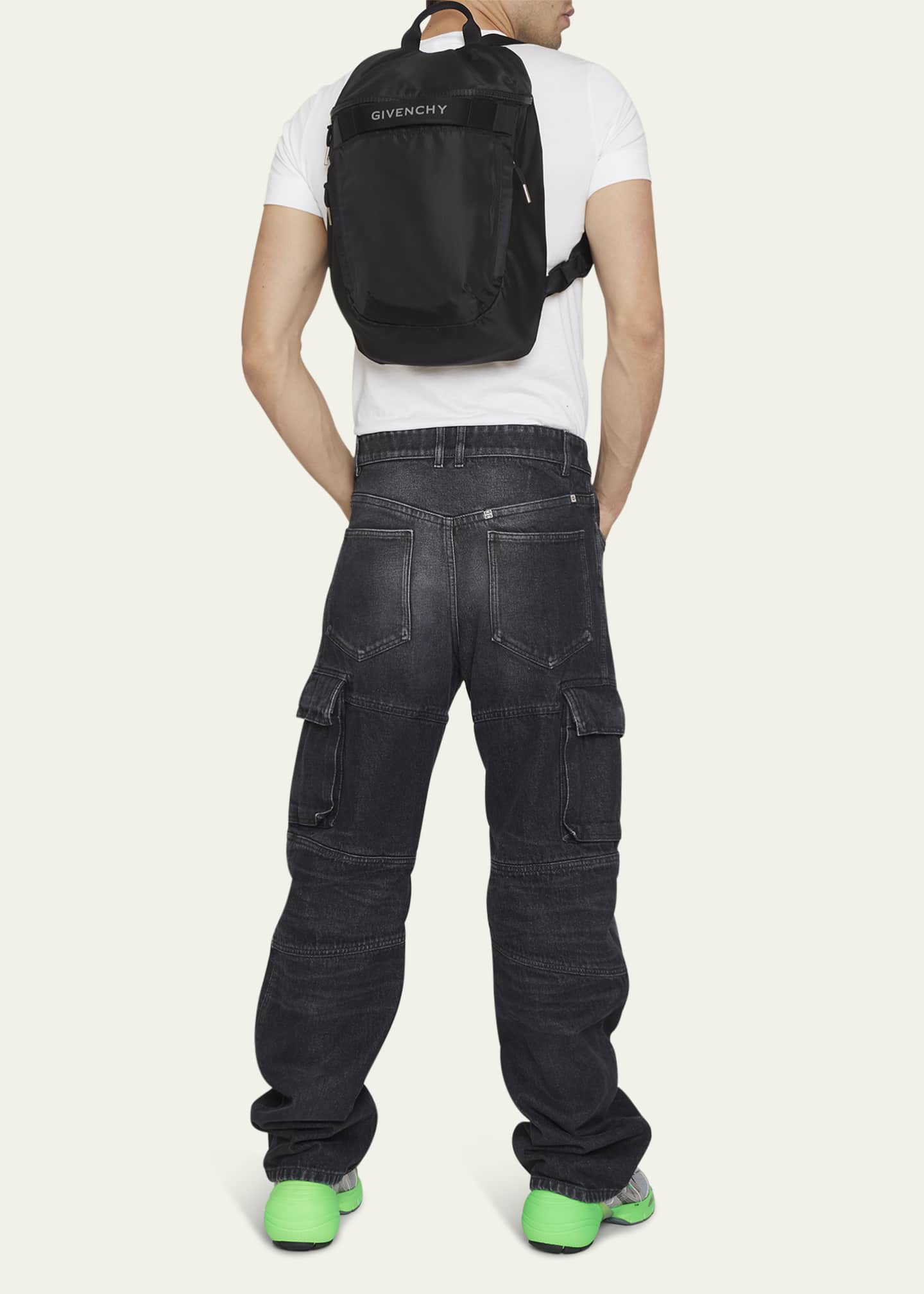 Givenchy Men's GTrek Nylon Backpack Bergdorf Goodman