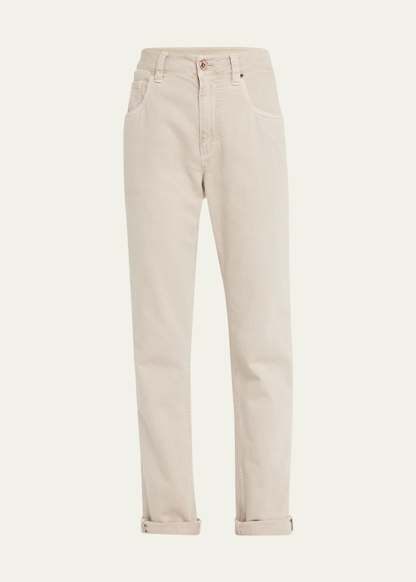 Brunello Cucinelli Men's Stretch-Twill Tapered Pants - Bergdorf