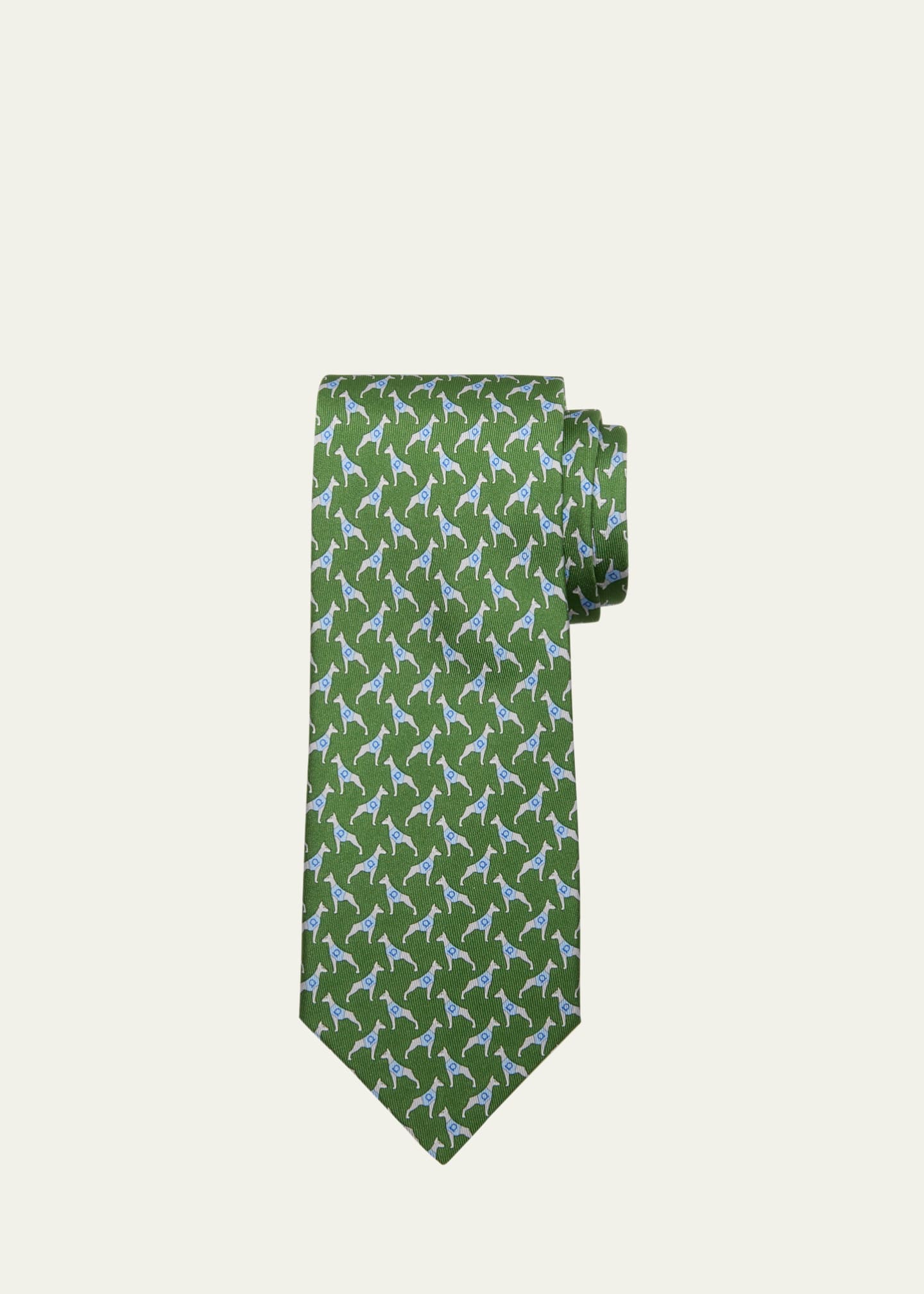 Ferragamo Men's Animali Silk Tie Bergdorf Goodman