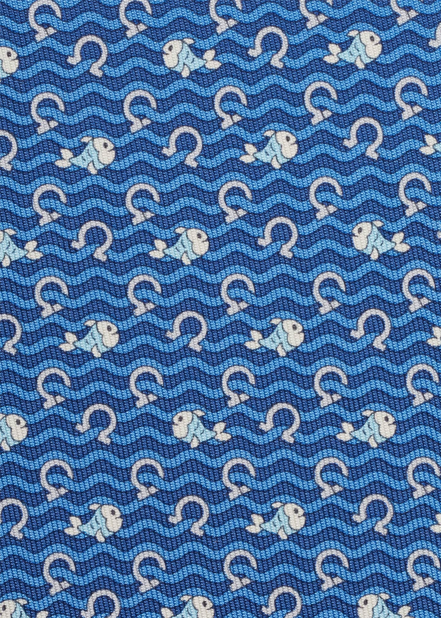 ferragamo fish tie