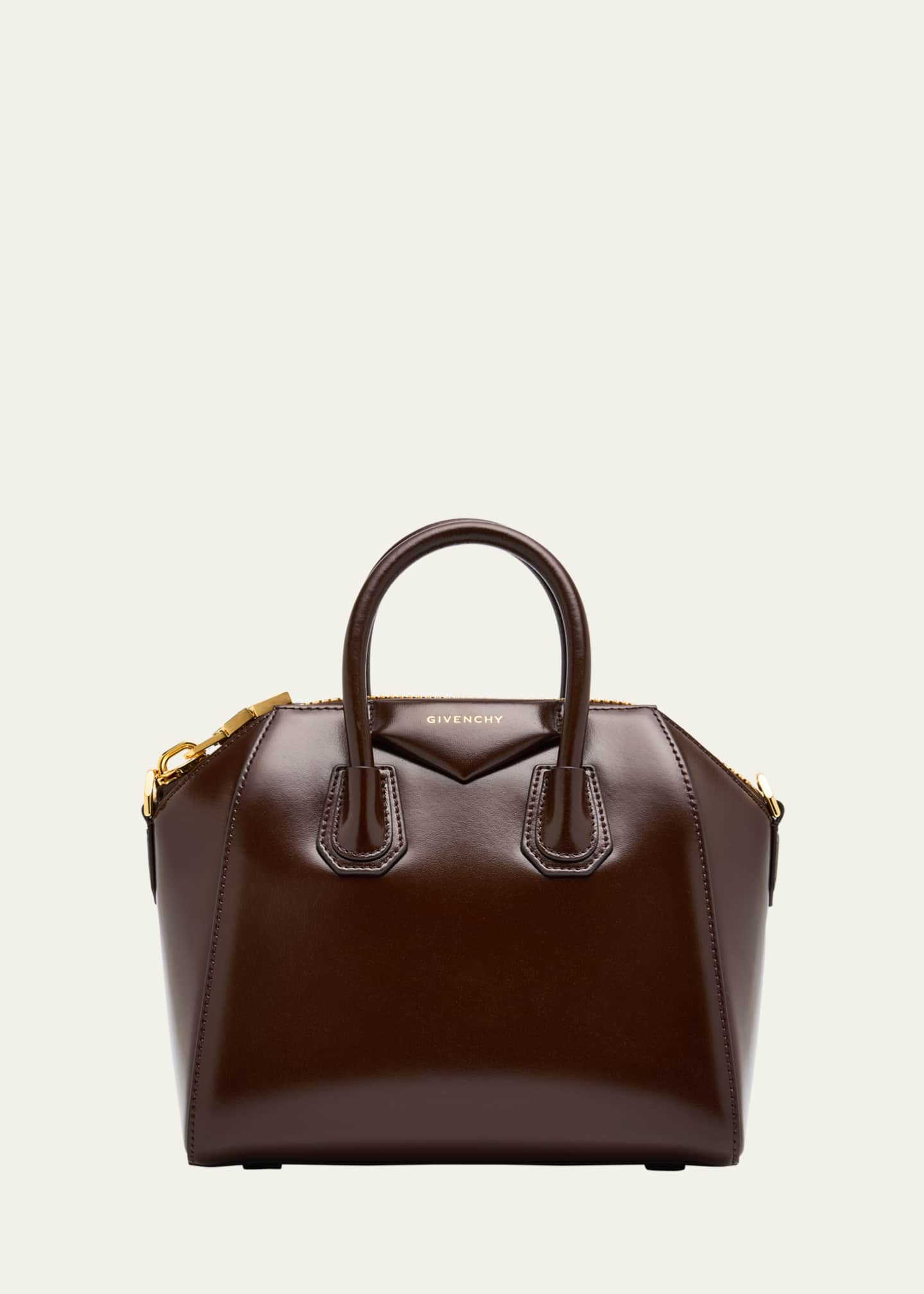 Givenchy Antigona Mini Top Handle Bag in Box Leather Image 1 of 6