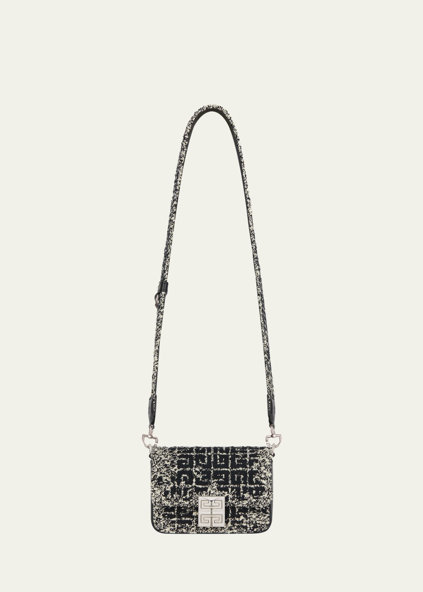 Givenchy Small 4G Crossbody Bag in Boucle Tweed Bergdorf Goodman