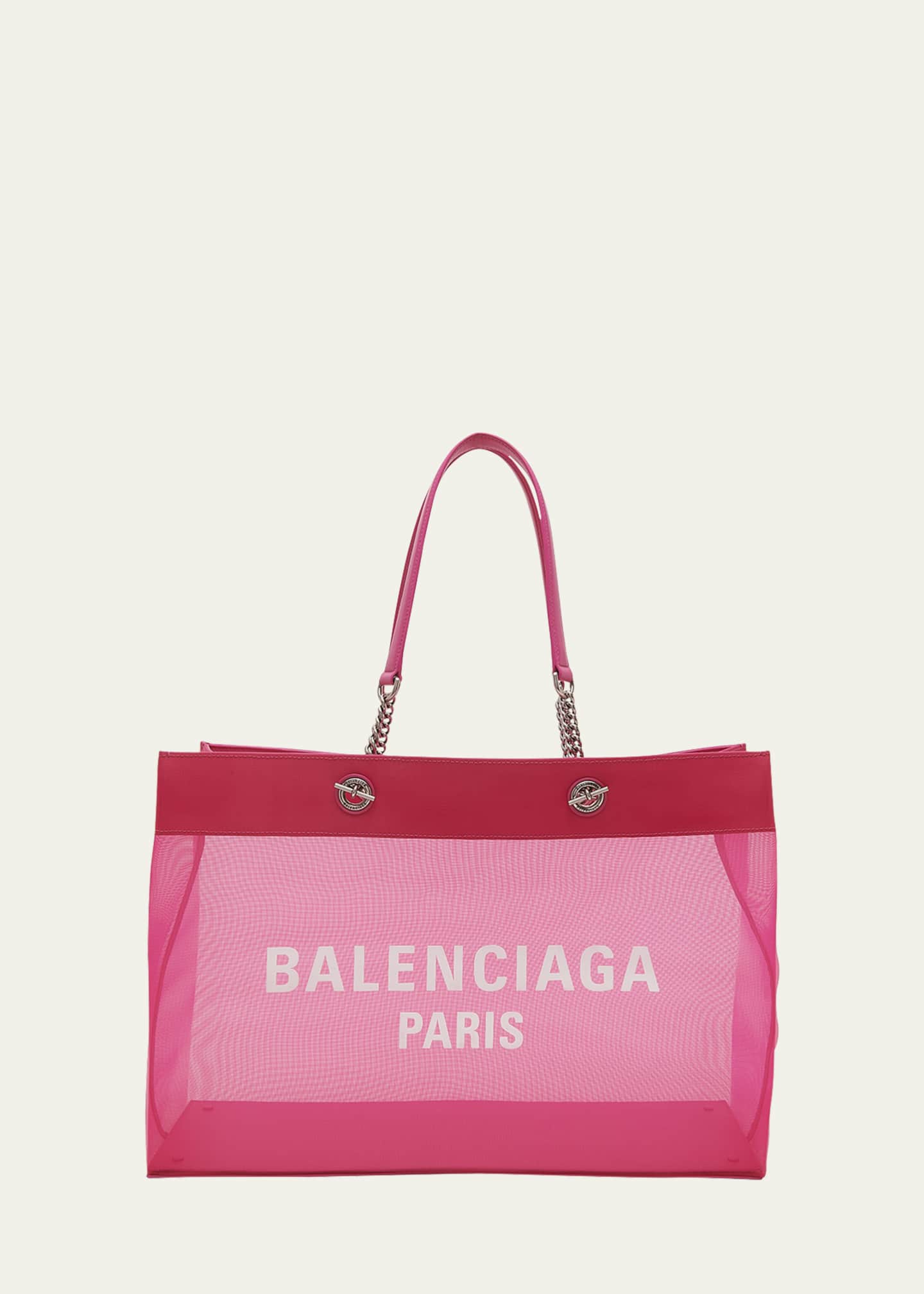 Balenciaga Duty Free Large Mesh Tote Bag