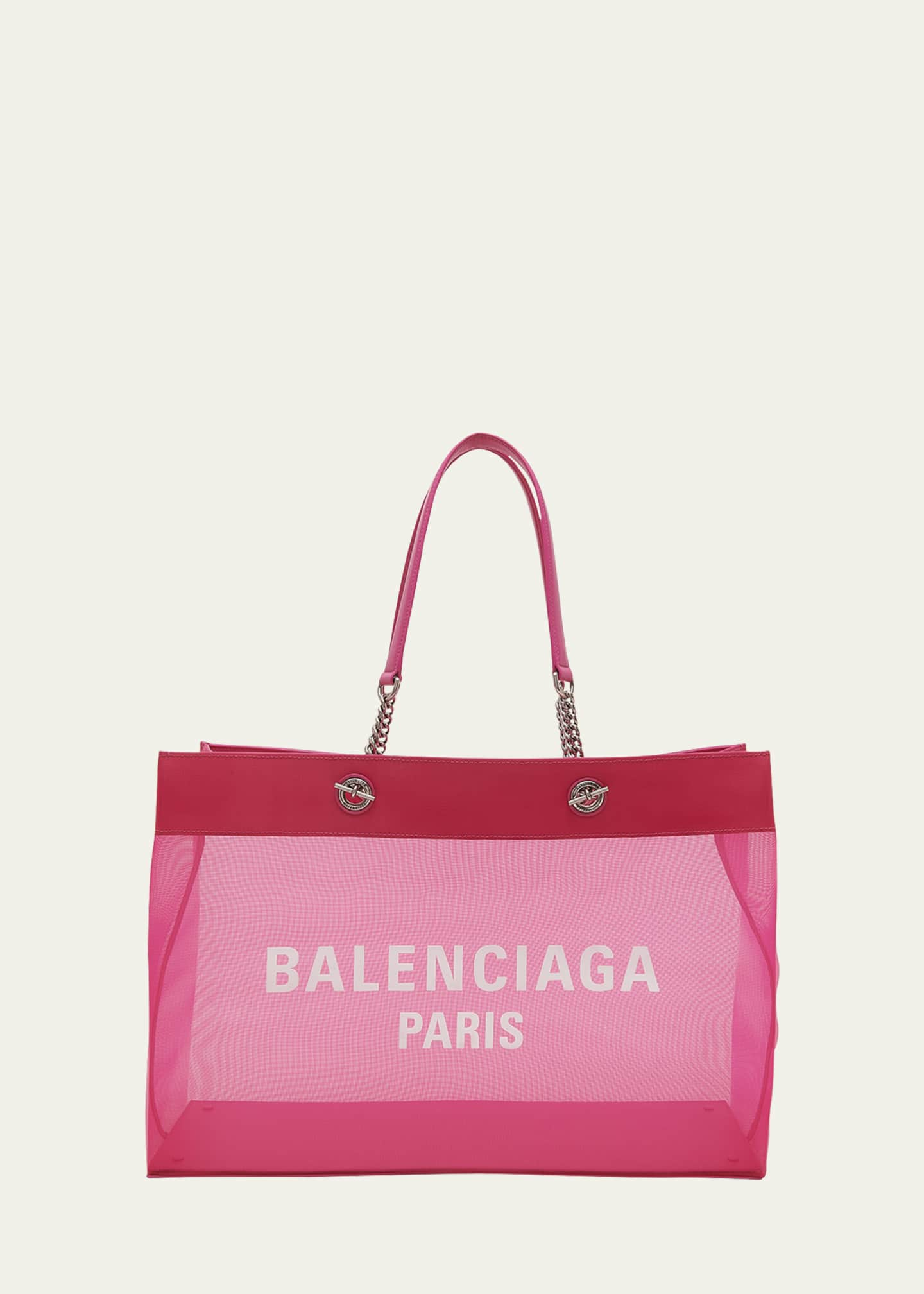 Balenciaga Large Duty Free Mesh Tote