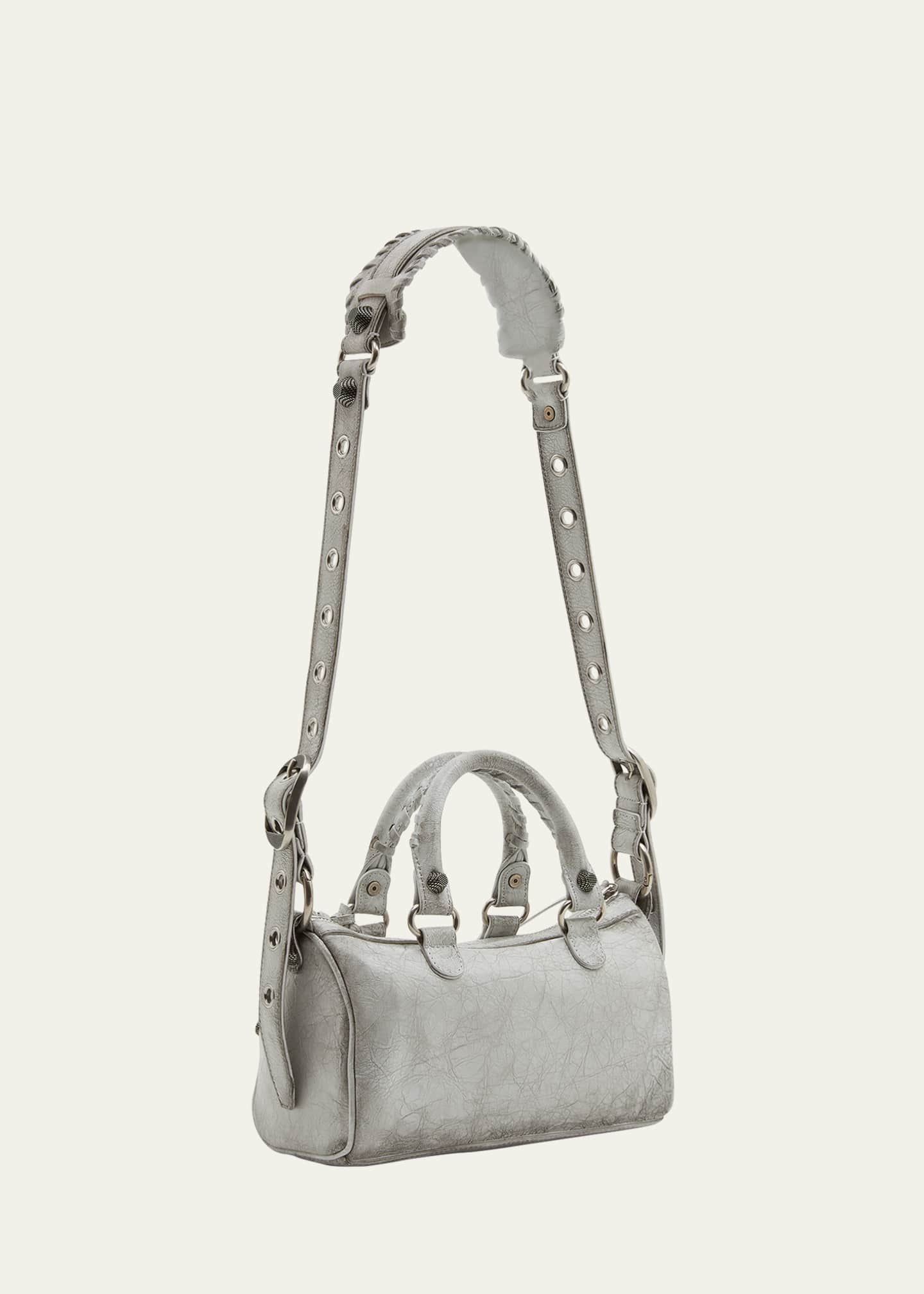 Balenciaga Le Cagole Mini Textured Leather Shoulder Bag - Bergdorf Goodman