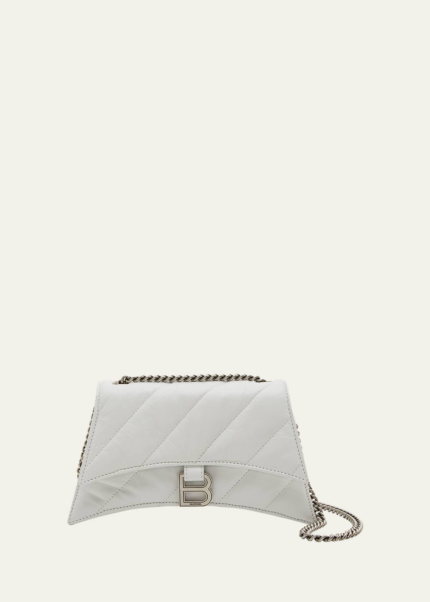 Balenciaga white clutch sale