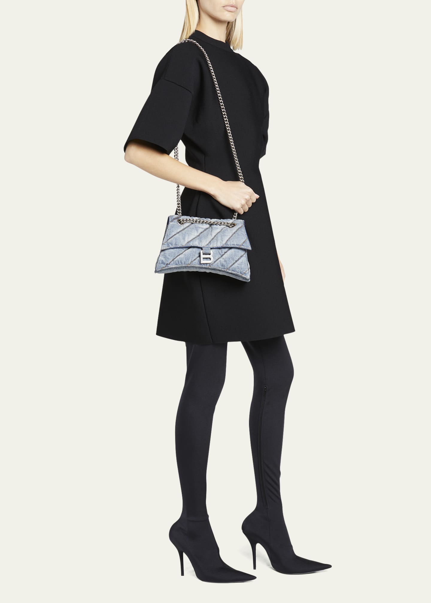 Balenciaga quilted shoulder bag top