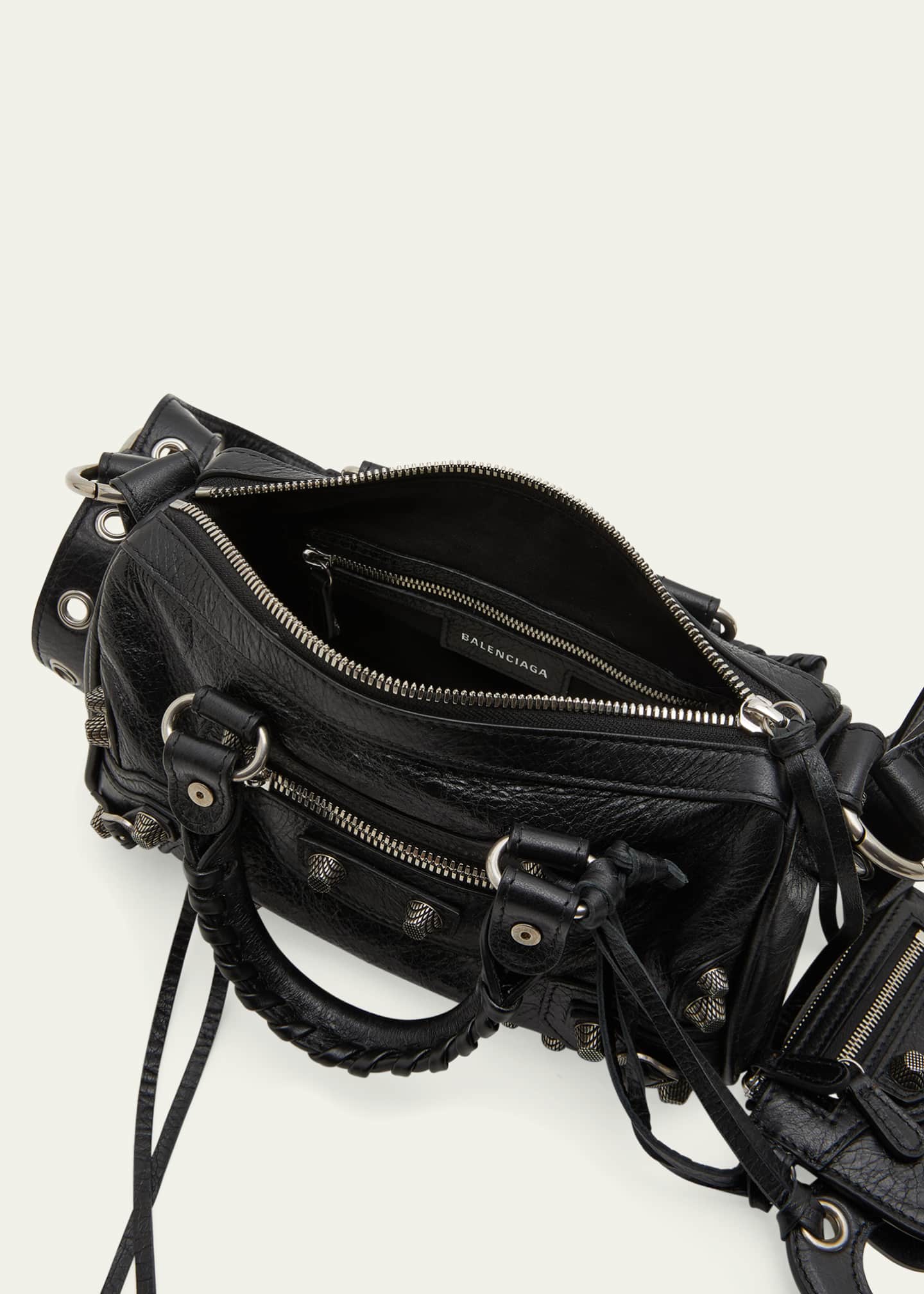 Balenciaga Le Cagole Mini Shoulder Bag - Black