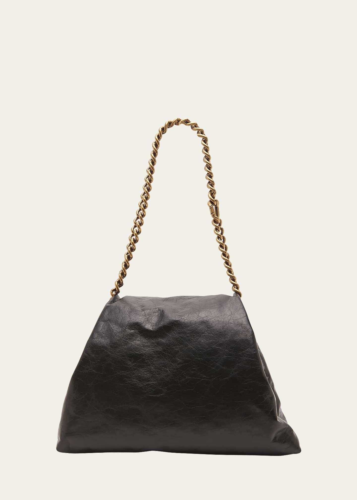 Balenciaga Crush Medium Leather Chain Shoulder Bag Bergdorf Goodman
