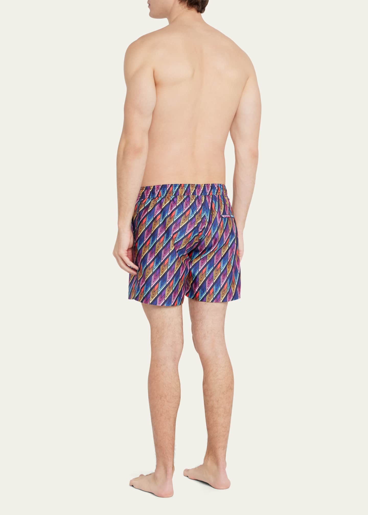 Men's Multi-Arrow Swim Shorts - Thumbnail 3