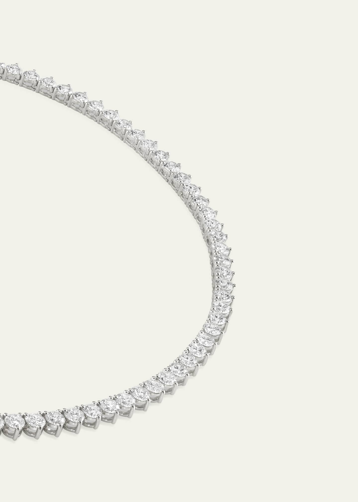 VRAI 14k Yellow Gold Tennis Necklace, Large Bergdorf Goodman