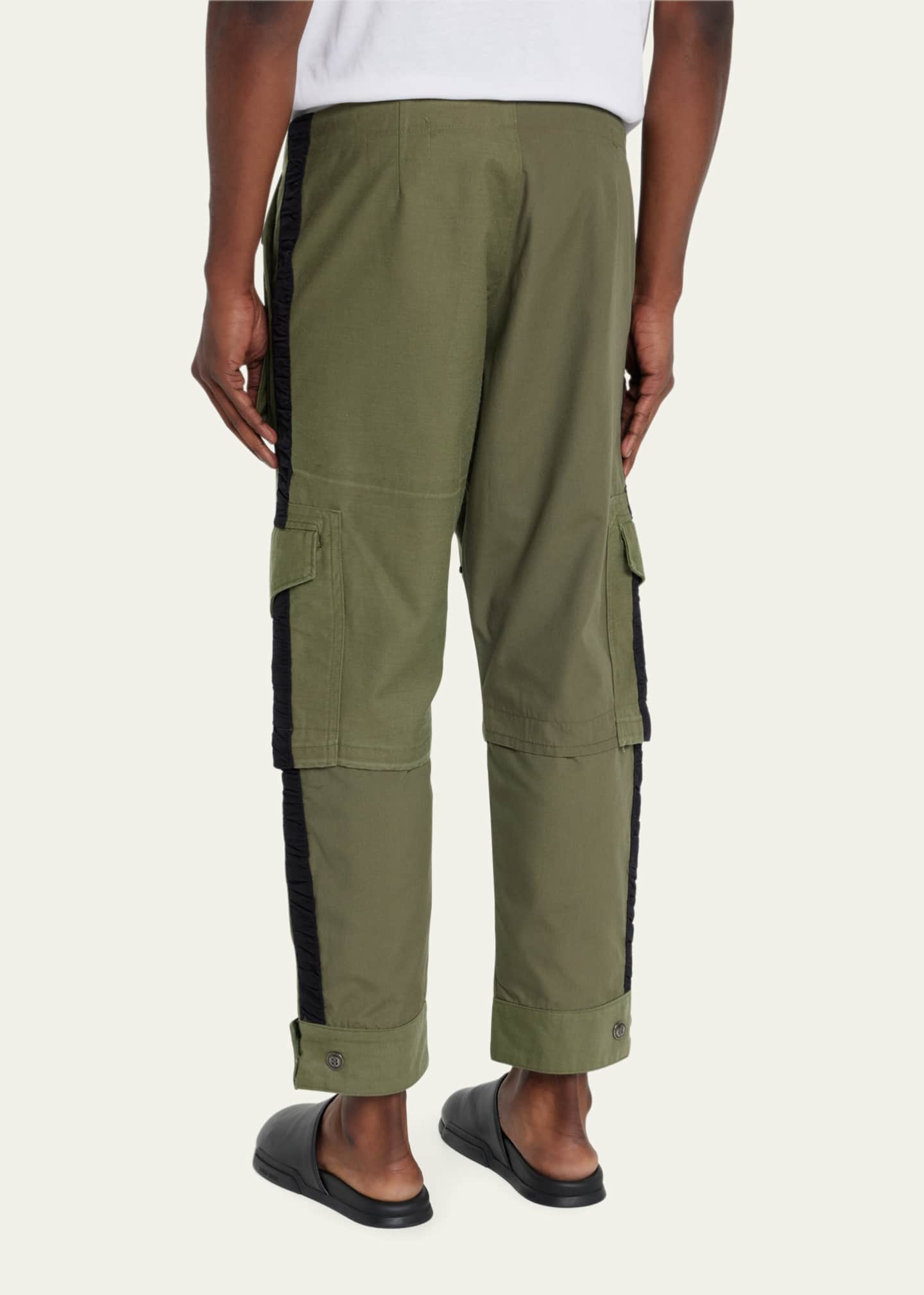 Side stripe cargo pants online