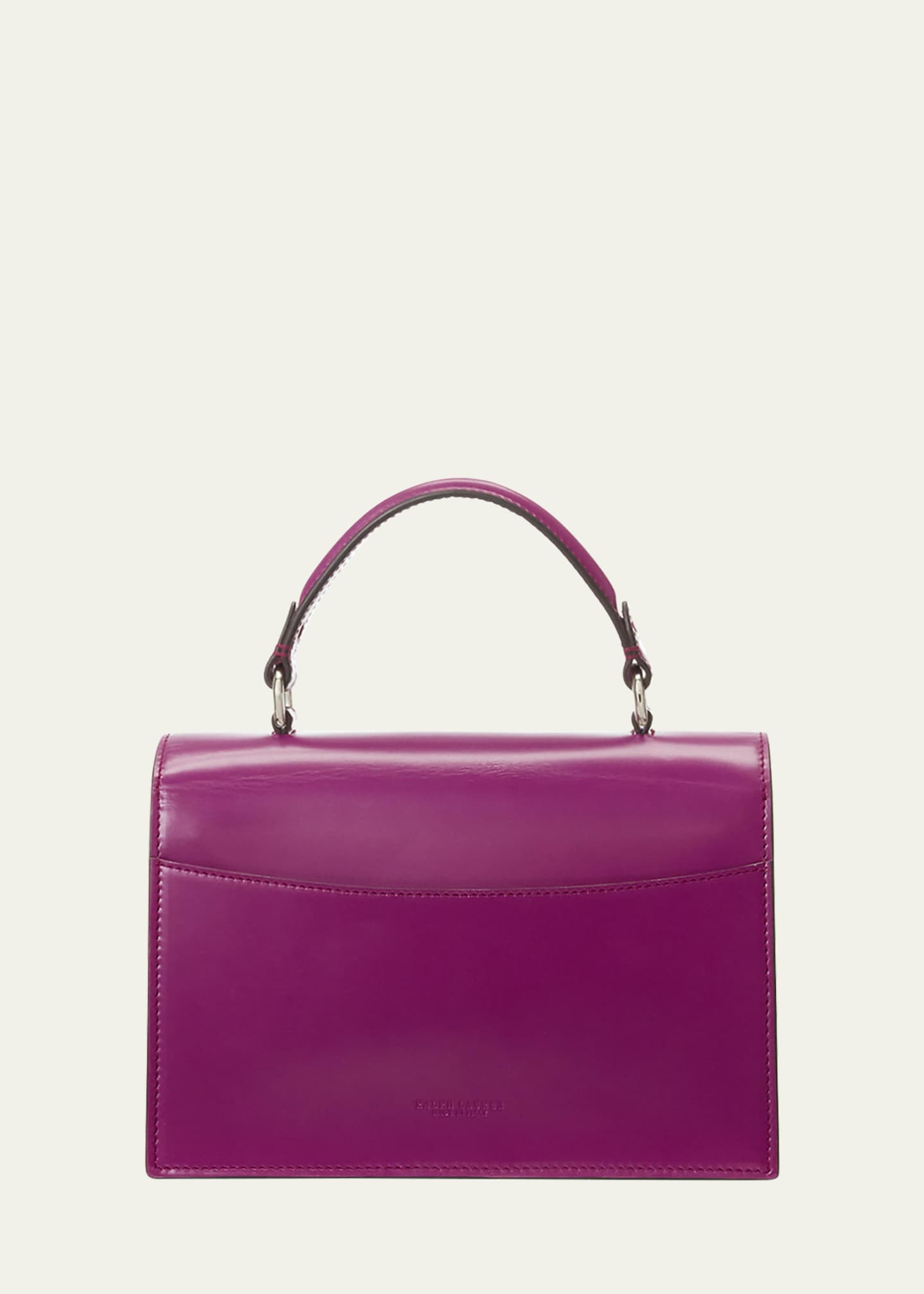 Ralph Lauren Collection RL Leather TopHandle Bag Bergdorf Goodman