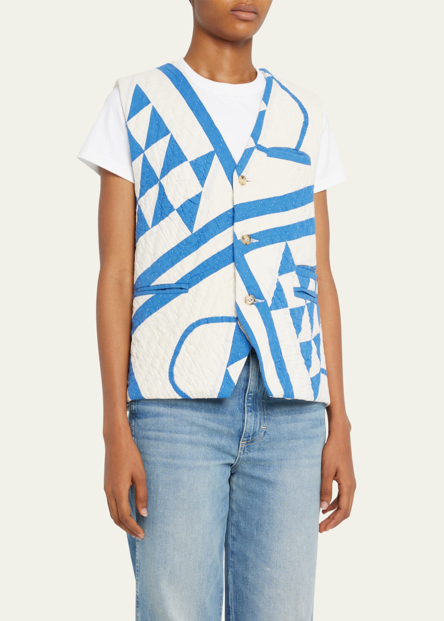 Still Here Ludlow Quilted Vest - Bergdorf Goodman