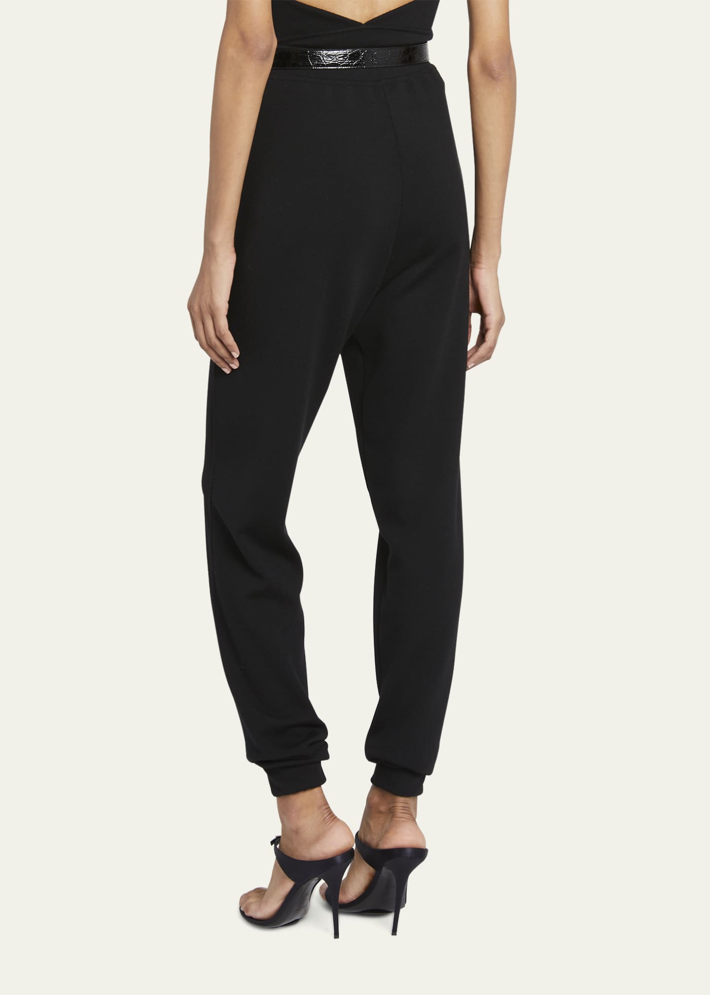 Saint Laurent Banded Ankle Jogger Pants Bergdorf Goodman