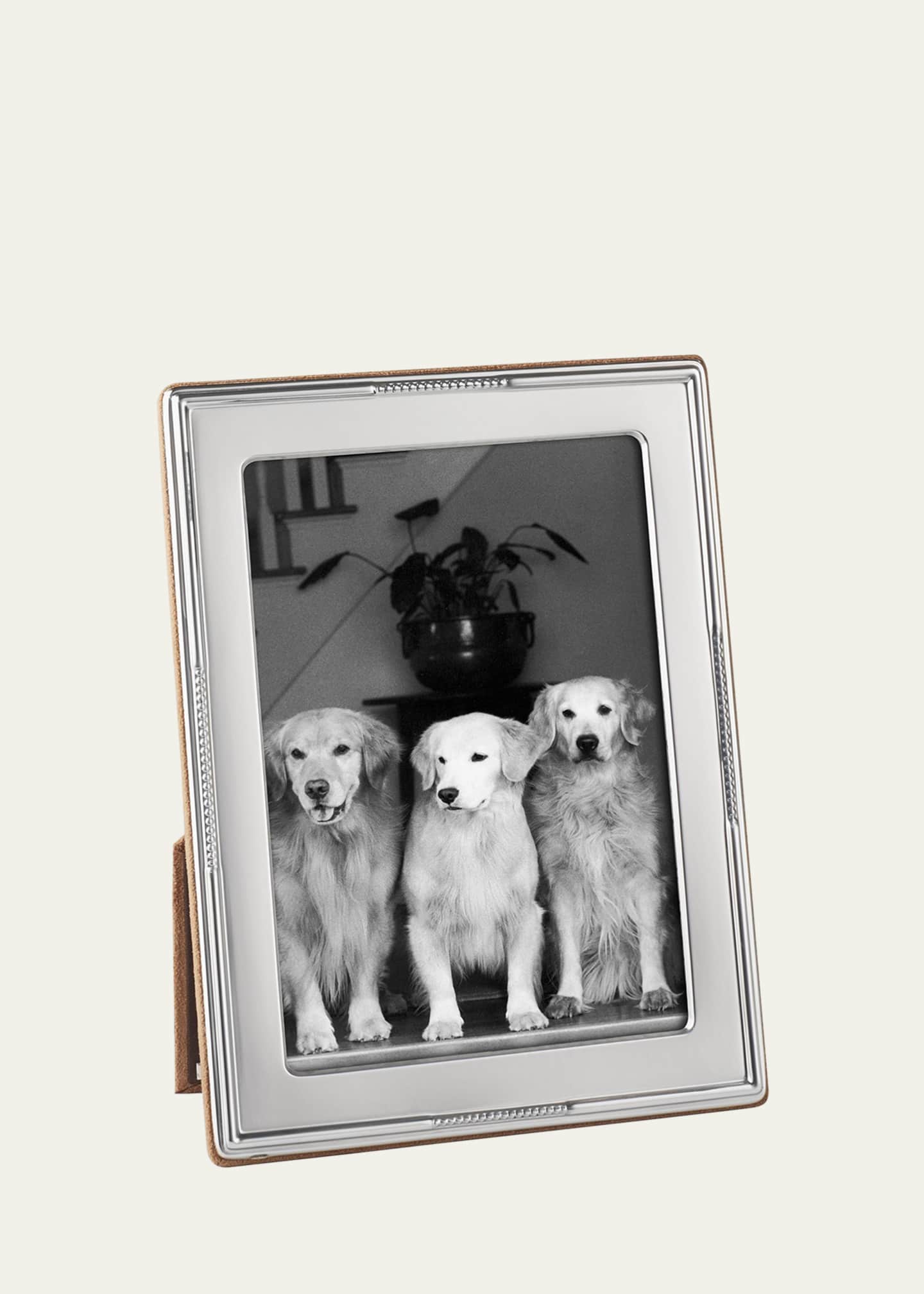 Monica Rich Kosann Sterling Silver Beaded Photo Frame, 4" x 6" Image 2 of 2