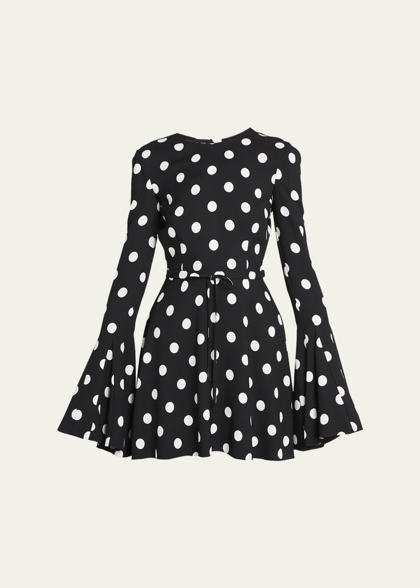 Saint laurent polka dot dress clearance