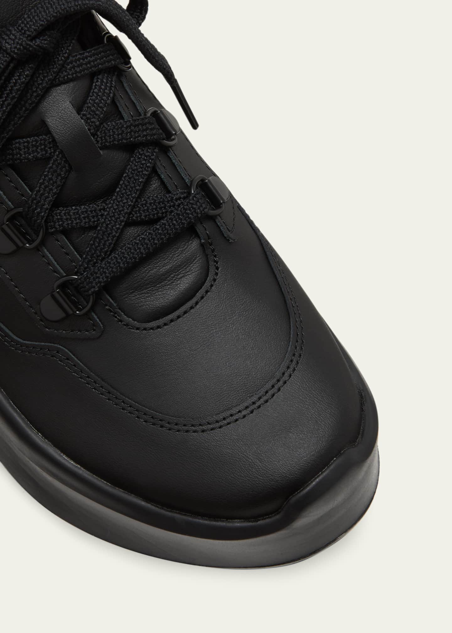 CDG x Salomon Leather Chunky Runner Sneakers - Bergdorf Goodman