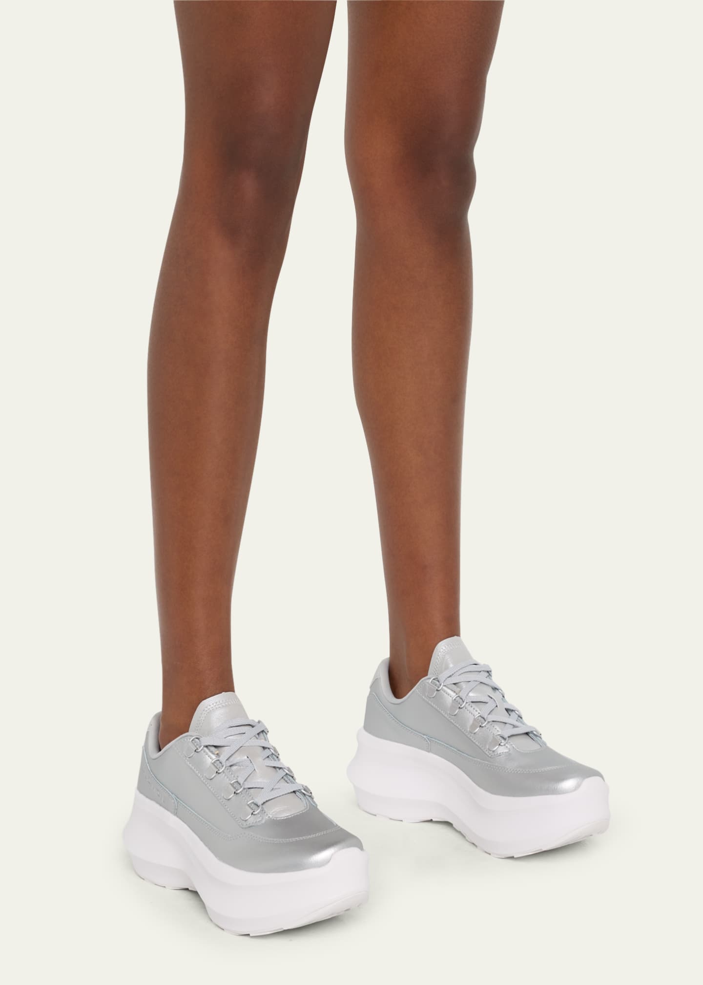 Metallic chunky sneakers online