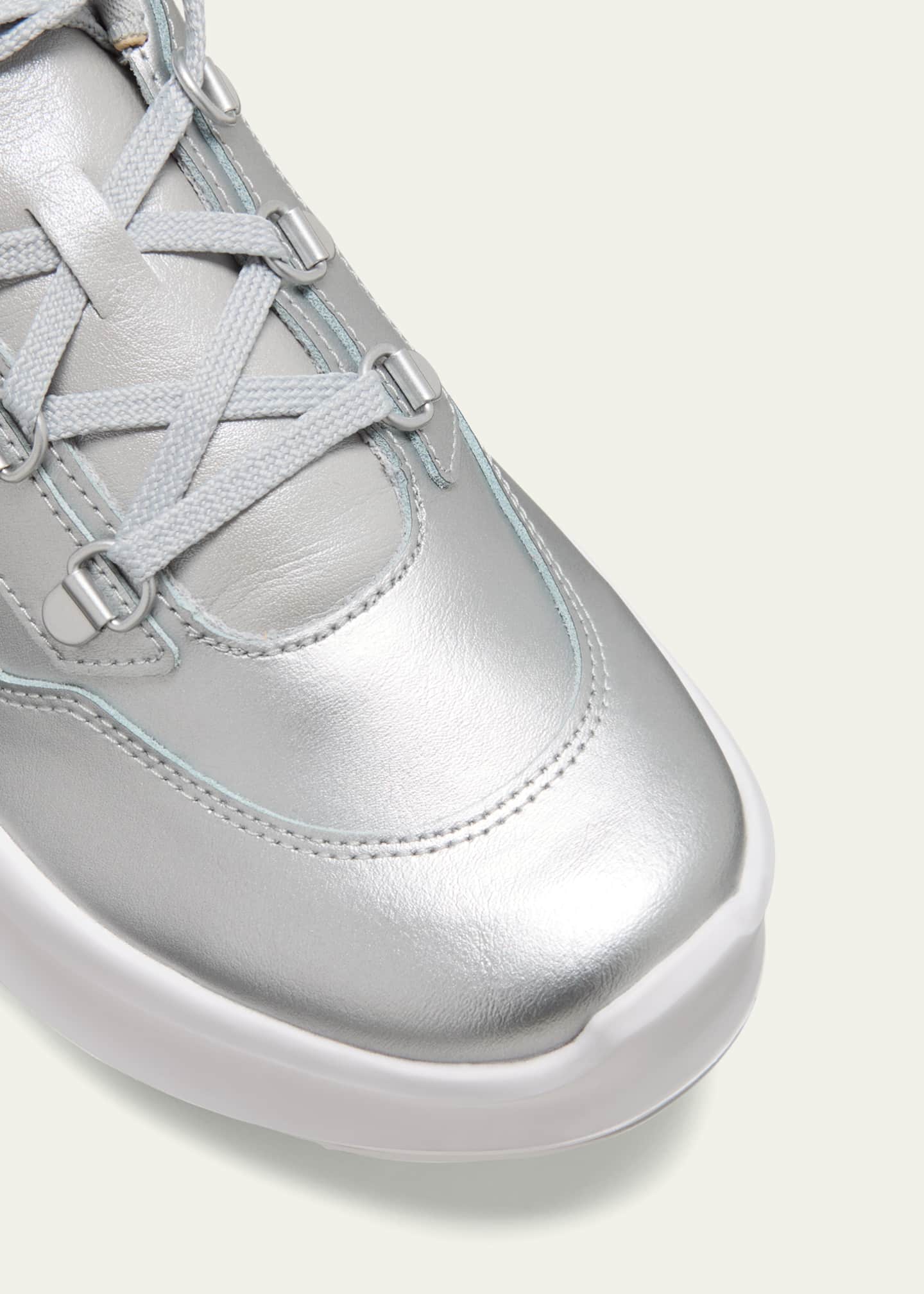 CDG x Salomon Metallic Chunky Platform Sneakers - Bergdorf Goodman