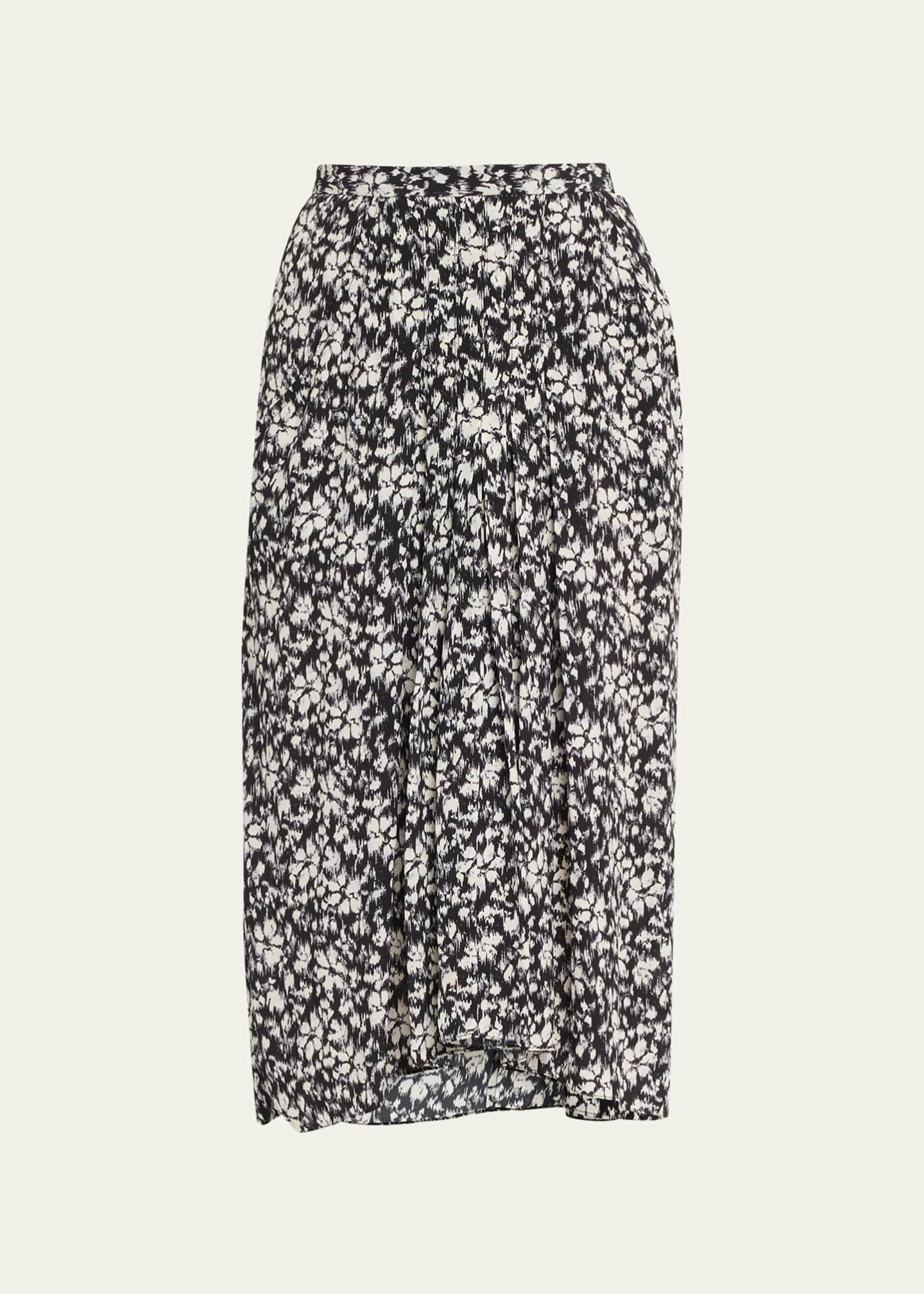 Etoile Isabel Marant Eolia Floral Midi Skirt - Bergdorf Goodman