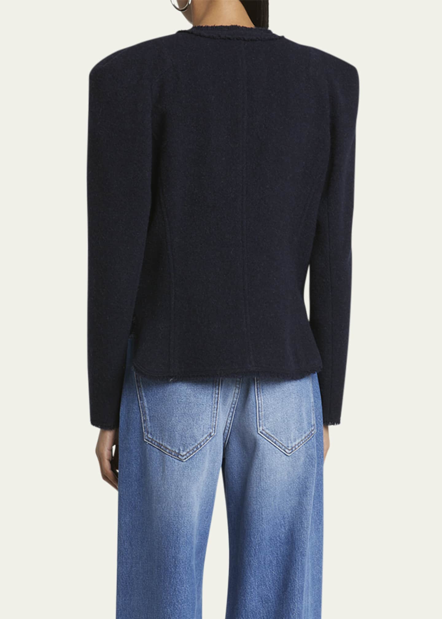 Etoile Isabel Marant Nelly Tailored Puff-Sleeve Jacket