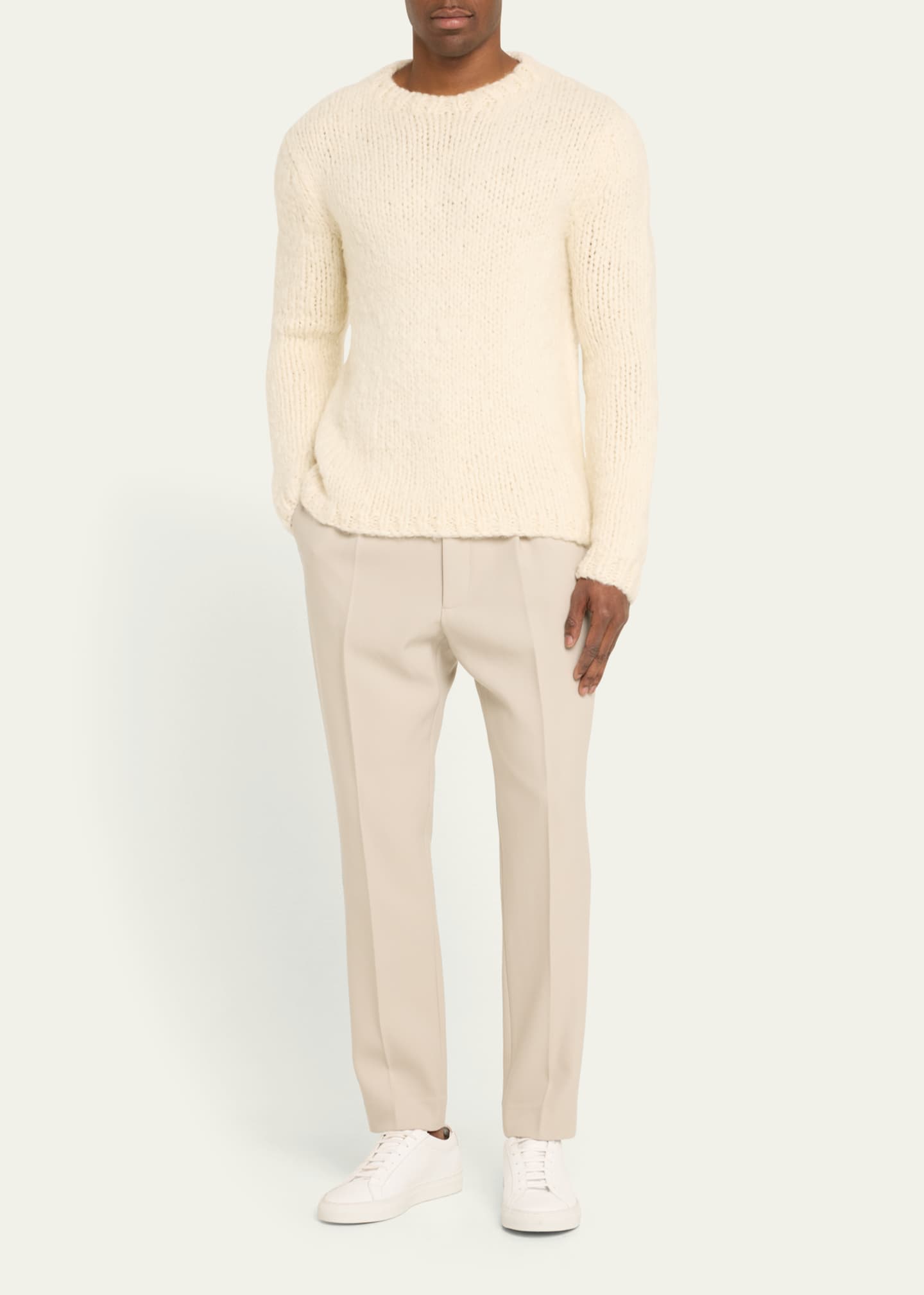 Gabriela Hearst Men's Lawrence Cashmere Sweater Image 2 of 5