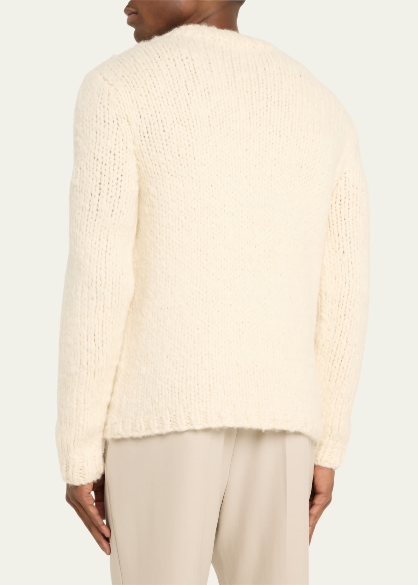 Gabriela Hearst Men's Lawrence Cashmere Sweater Image 3 of 5