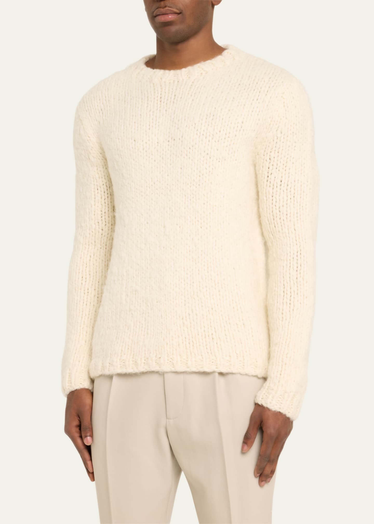 Gabriela Hearst Men's Lawrence Cashmere Sweater Image 4 of 5