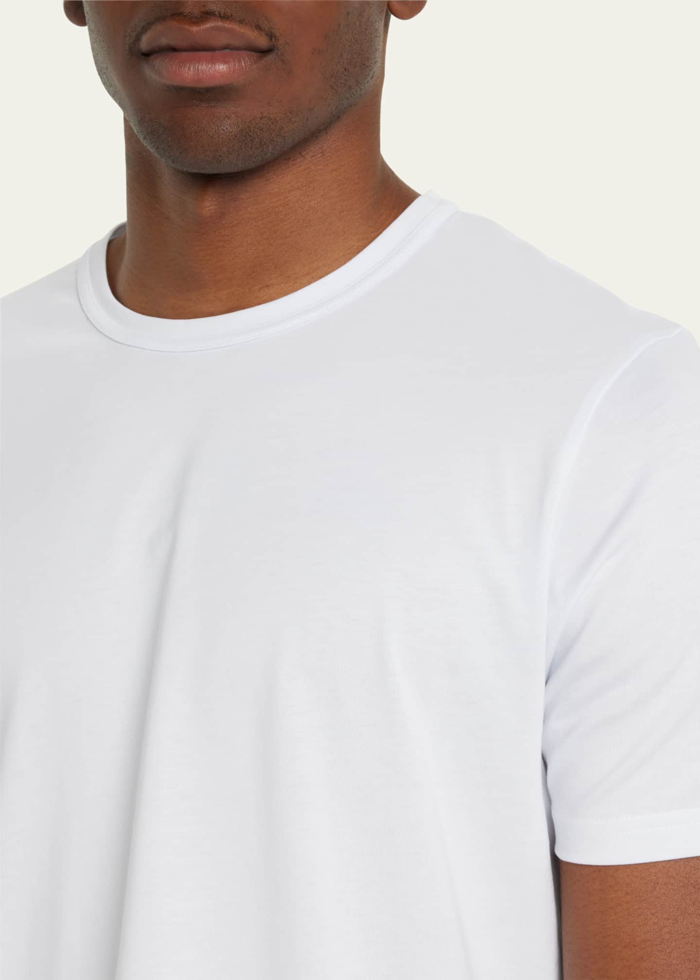 Gabriela Hearst Men's Bandeira Solid T-Shirt Image 5 of 5