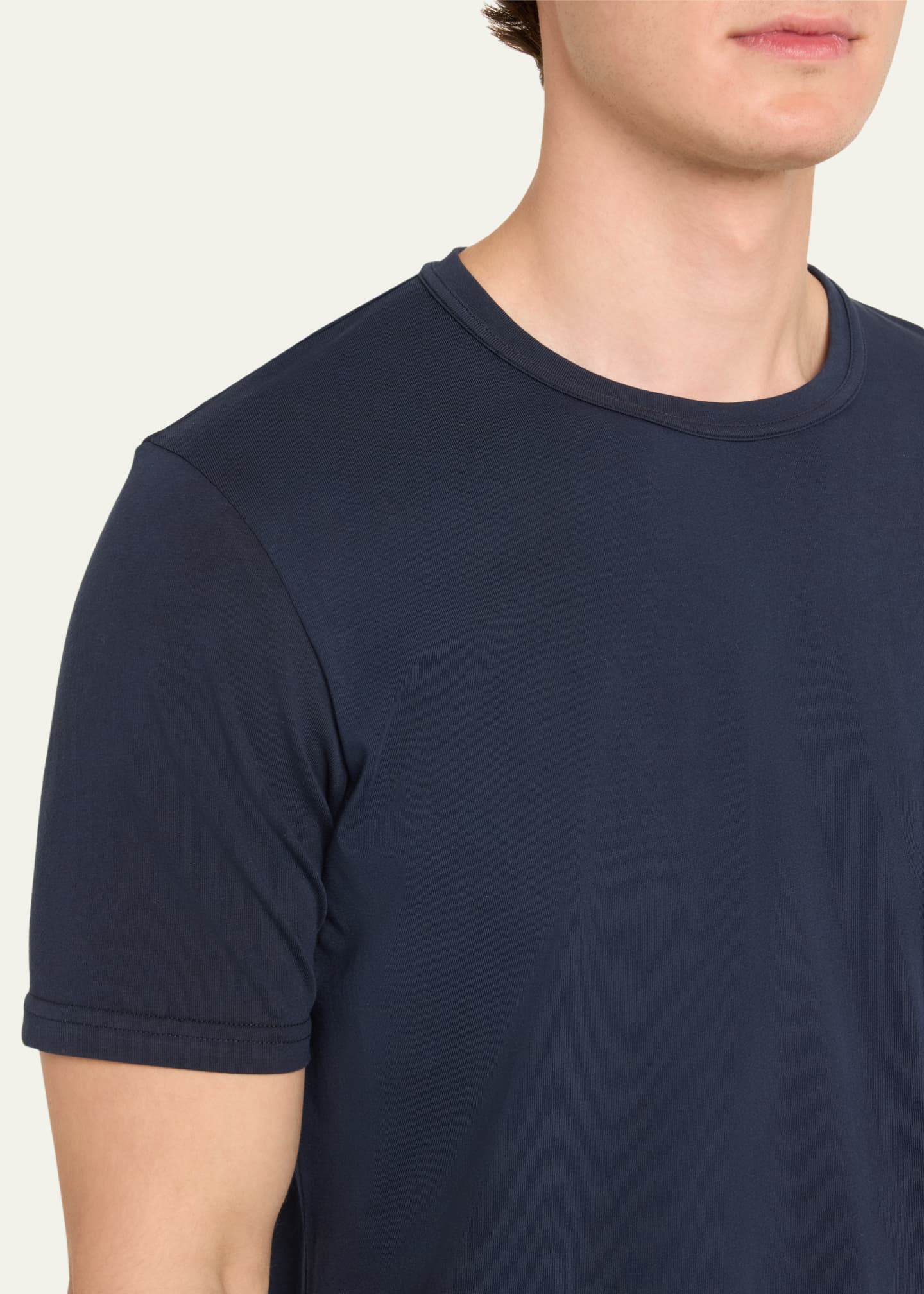 Gabriela Hearst Men's Bandeira Solid T-Shirt Image 5 of 5