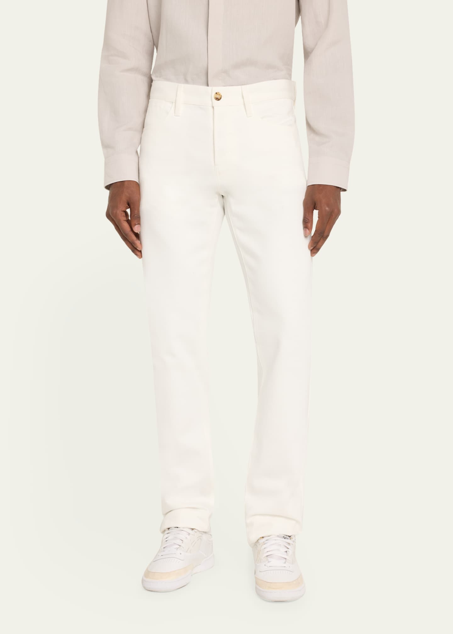 Gabriela Hearst Men's Anthony 5-Pocket Pants Image 4 of 5
