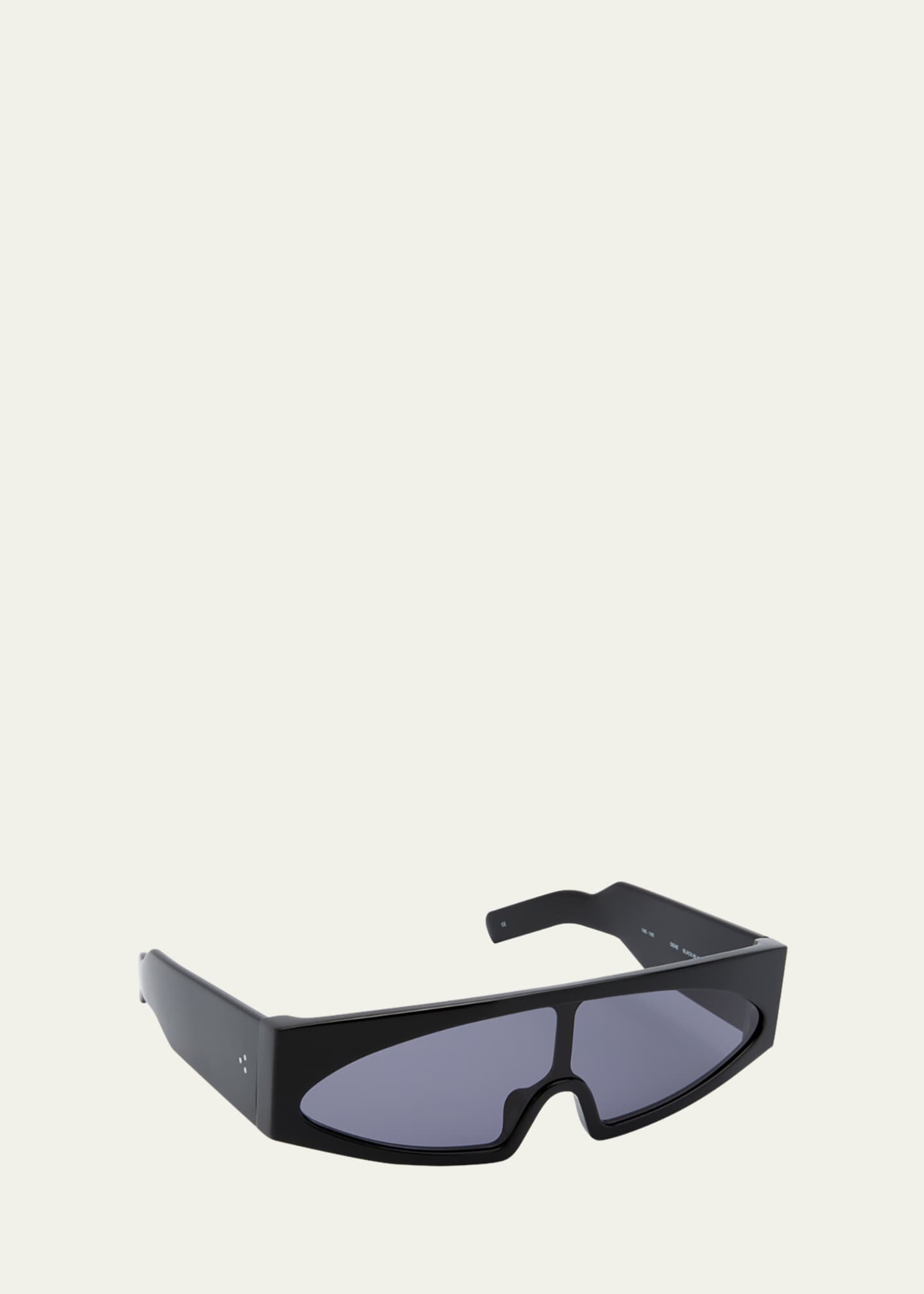 Rick Owens Men's Gene Rectangle Sunglasses Image 2 of 4