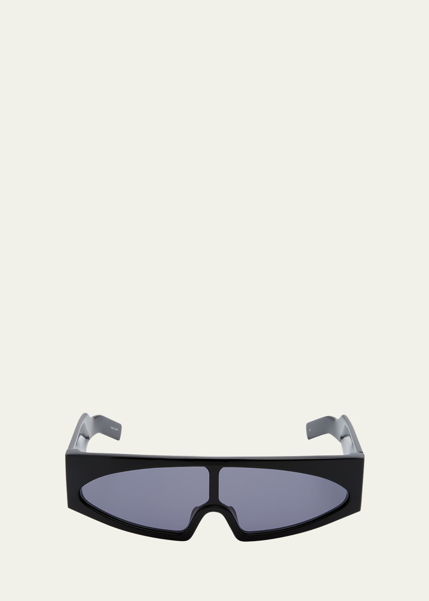 Rick Owens Men's Gene Rectangle Sunglasses Image 1 of 4
