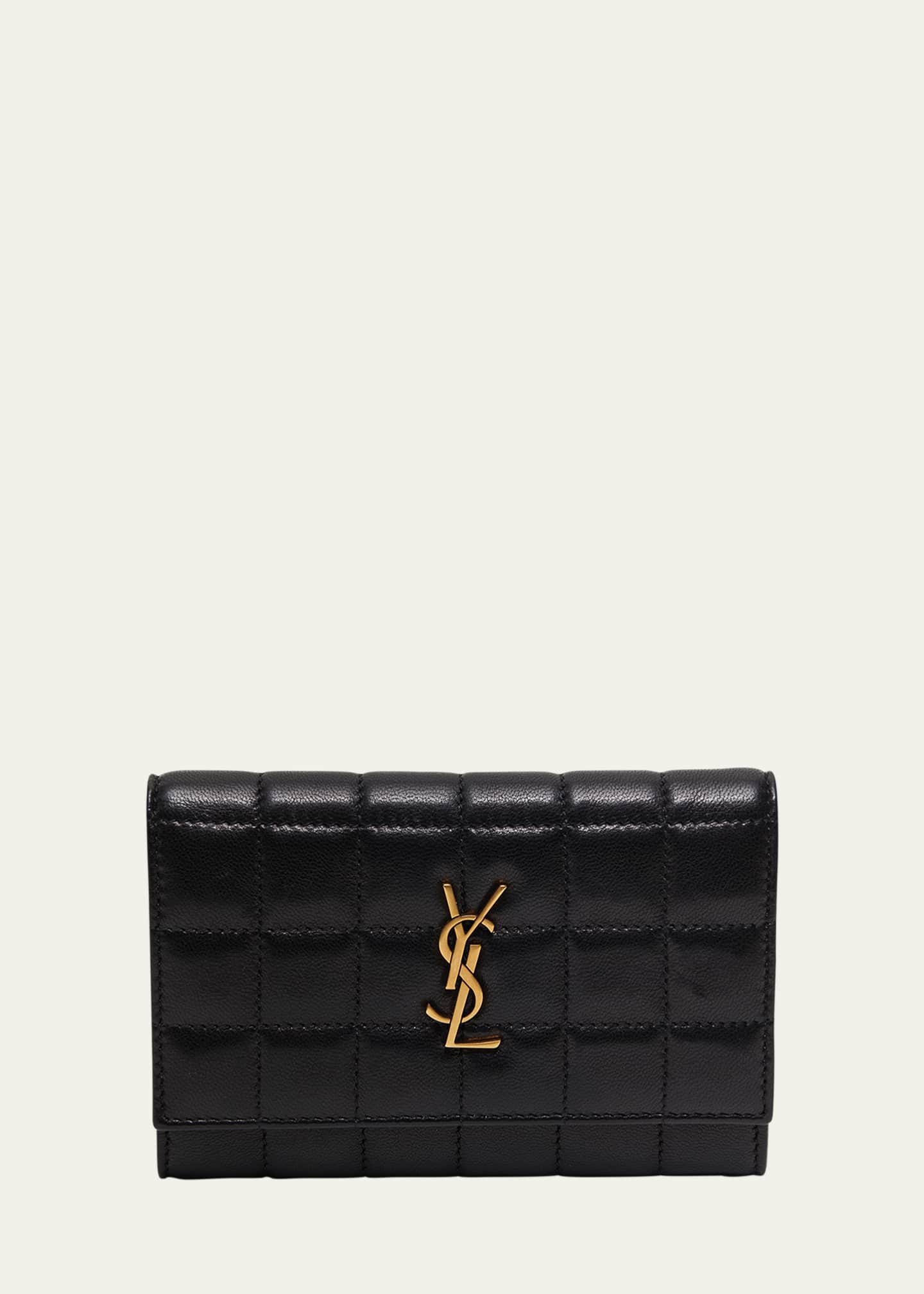 Ysl flap wallet sale