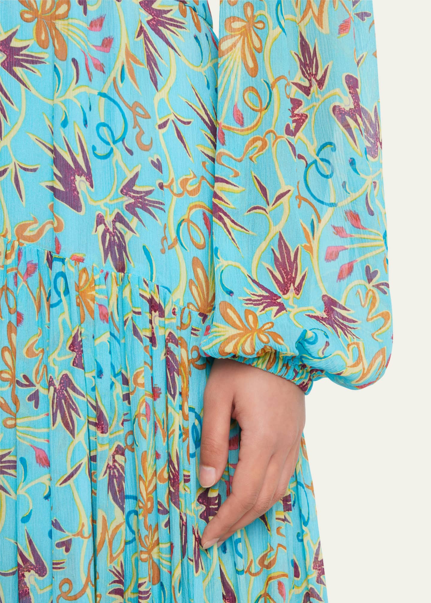 Alc silk 2025 dress