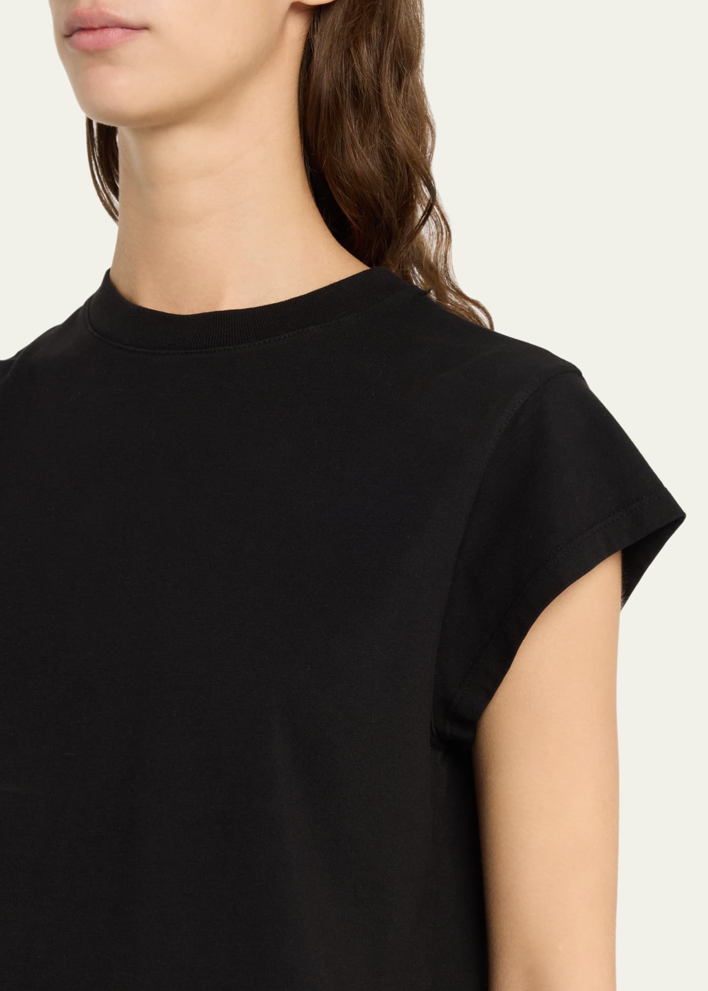 AGOLDE Bryce Cap Sleeve Tee Image 5 of 5