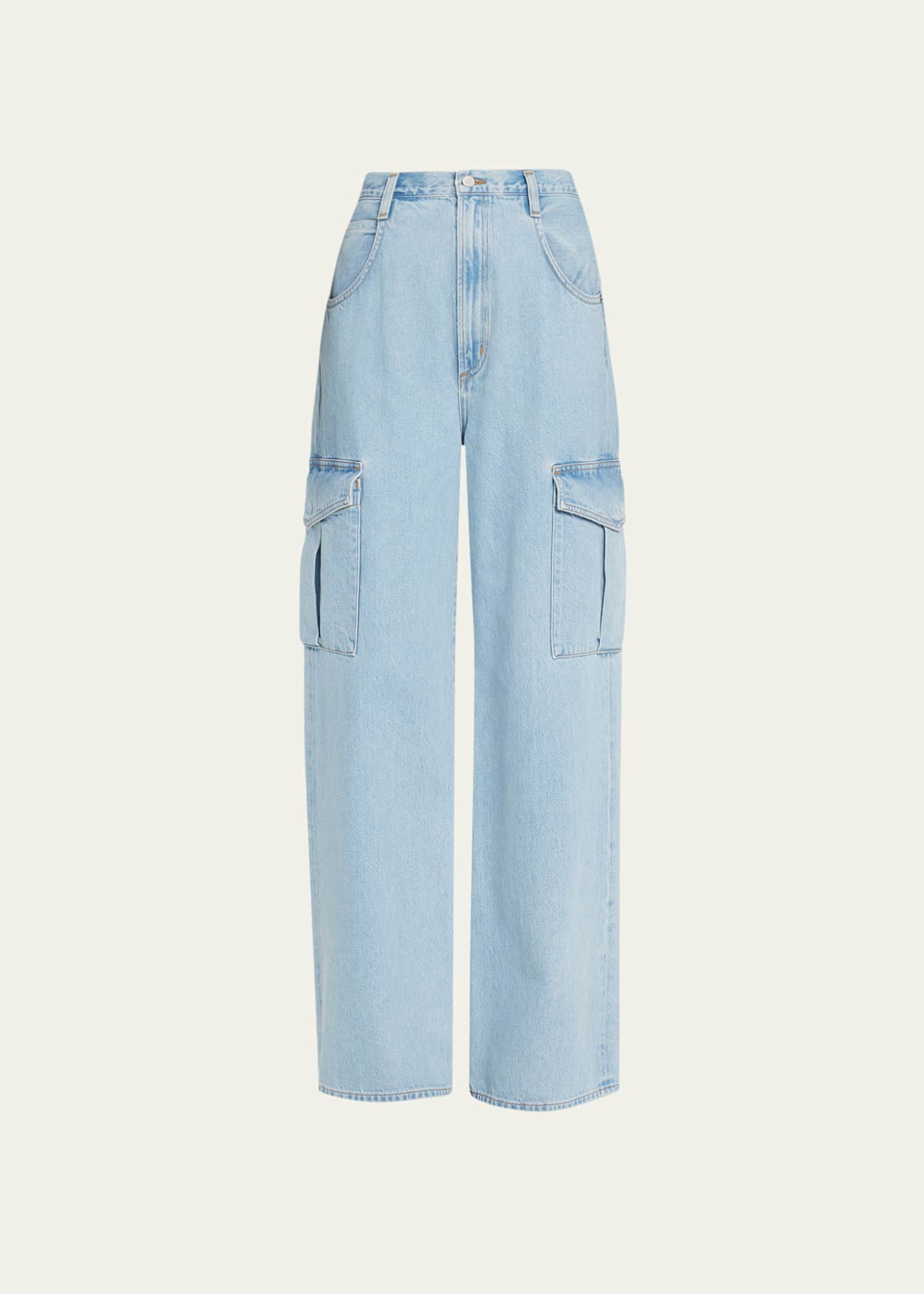 AGOLDE Minka Relaxed Flare Cargo Jeans Bergdorf Goodman