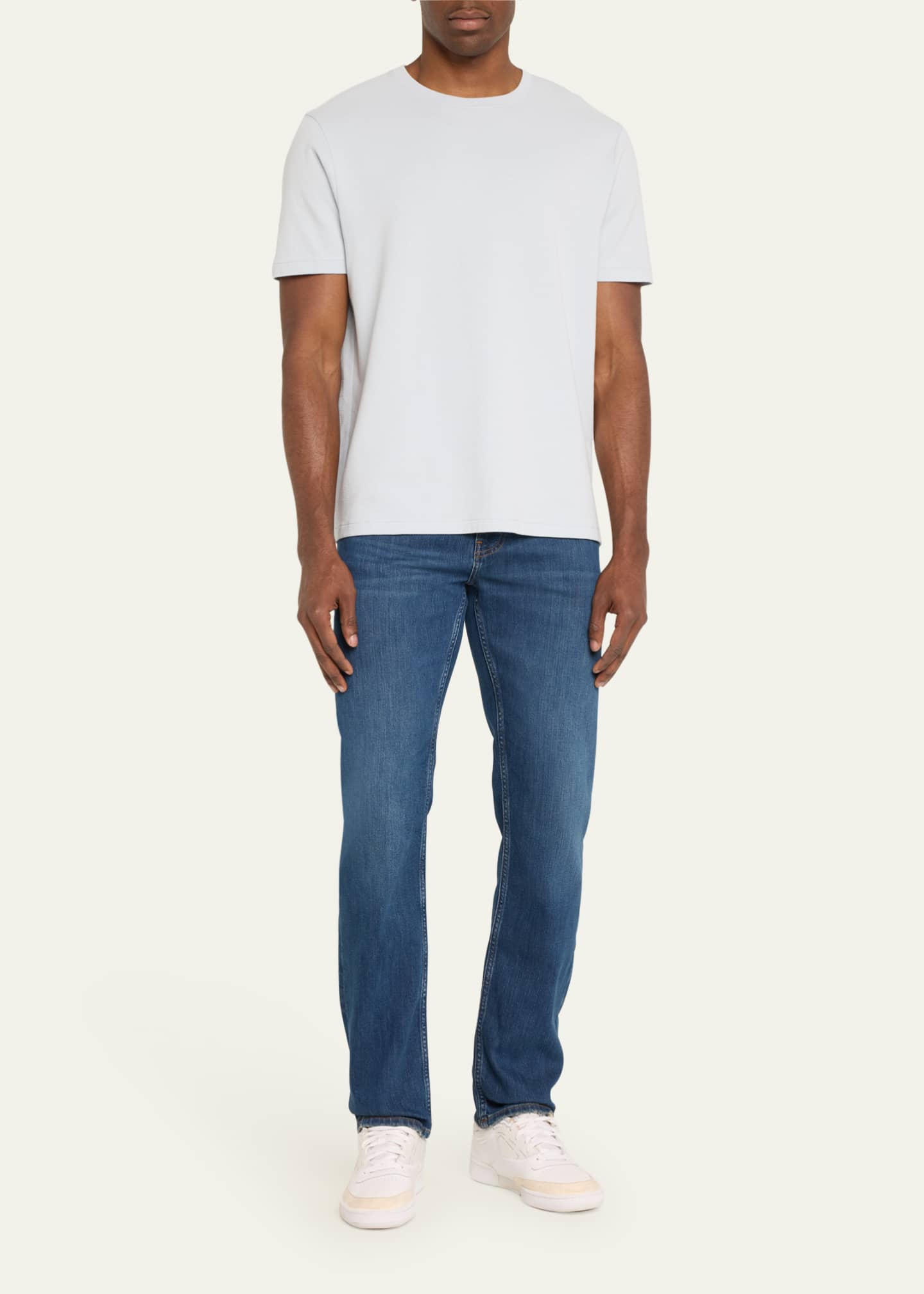 FRAME Men's Duo Fold Short Sleeve Tee Image 2 of 5