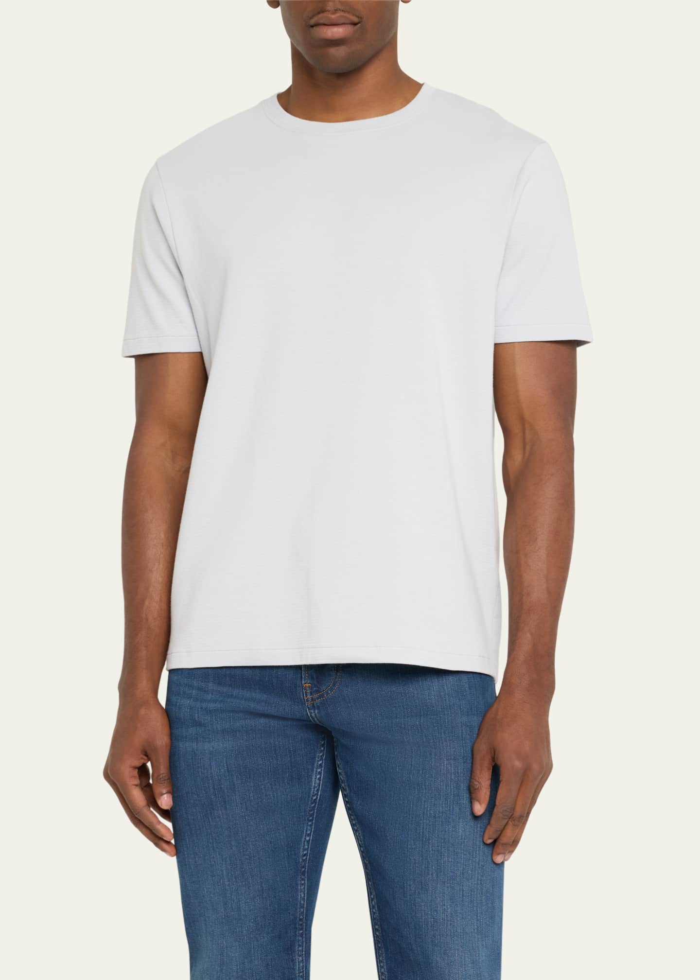 FRAME Men's Duo Fold Short Sleeve Tee Image 4 of 5